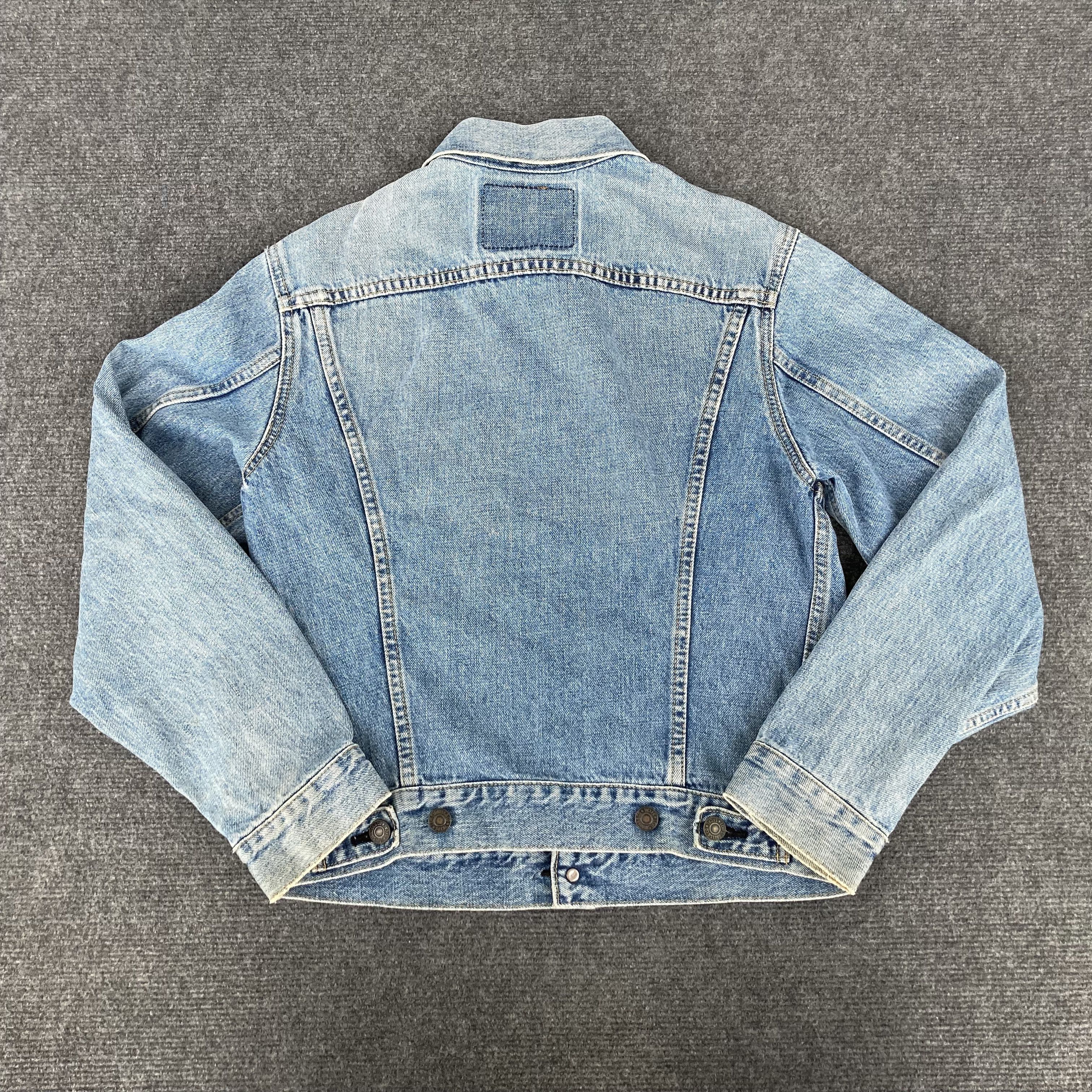 Levi's × Vintage Vtg Levis Big E Japan Women 36 Jeans Jacket 90s Rare Size S / US 4 / IT 40 - 6 Thumbnail