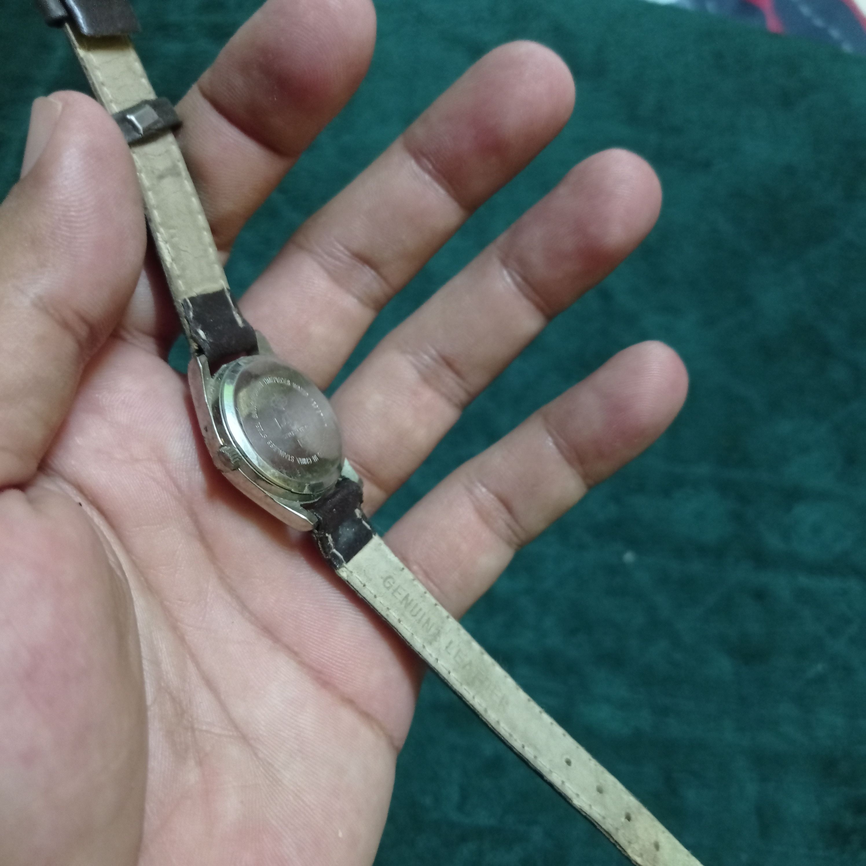 Vintage Retro SCRIPT Ladies Watch ❌ Japanese Watch Size ONE SIZE - 6 Thumbnail