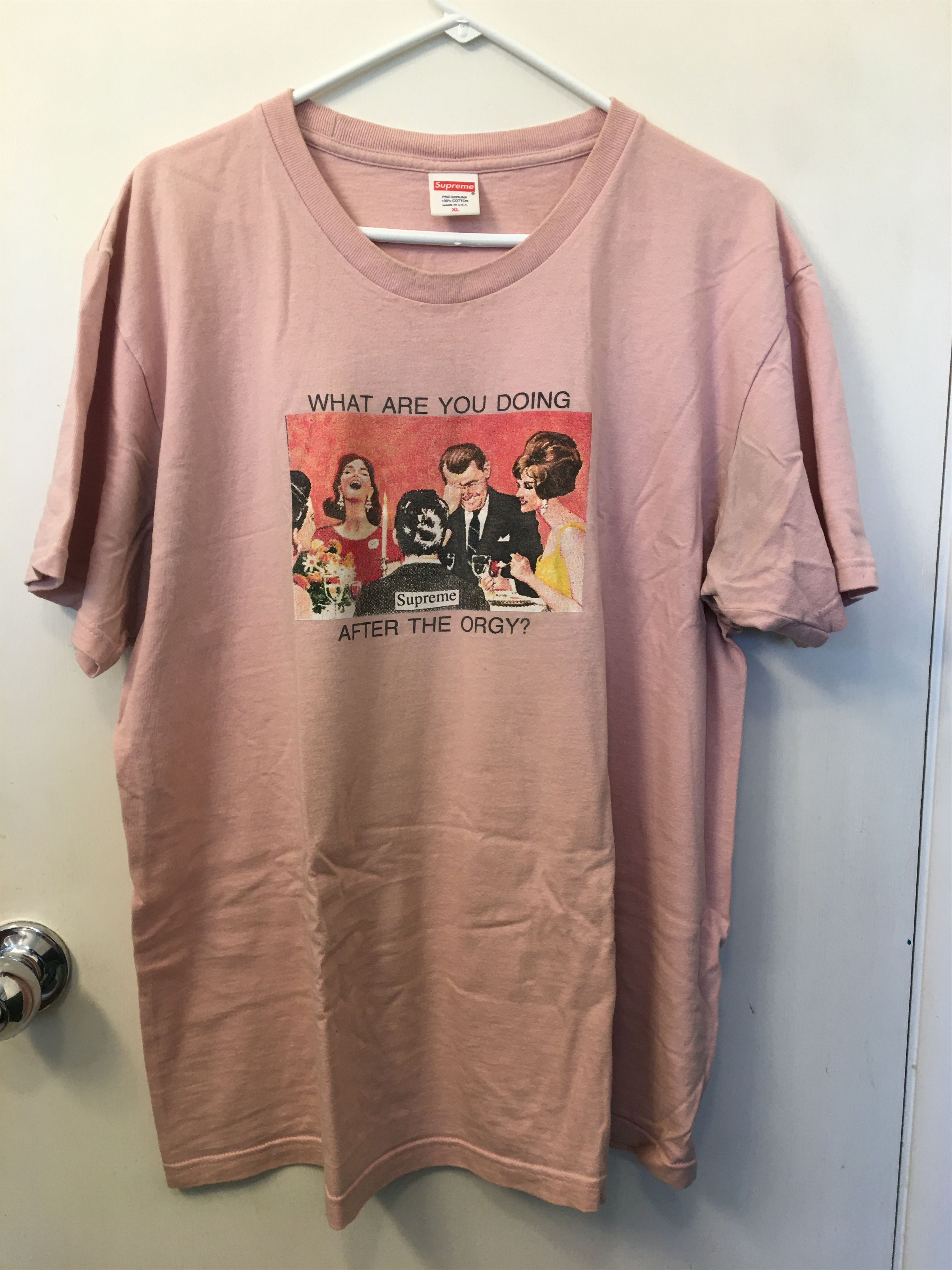 Supreme Orgy Tee | Grailed