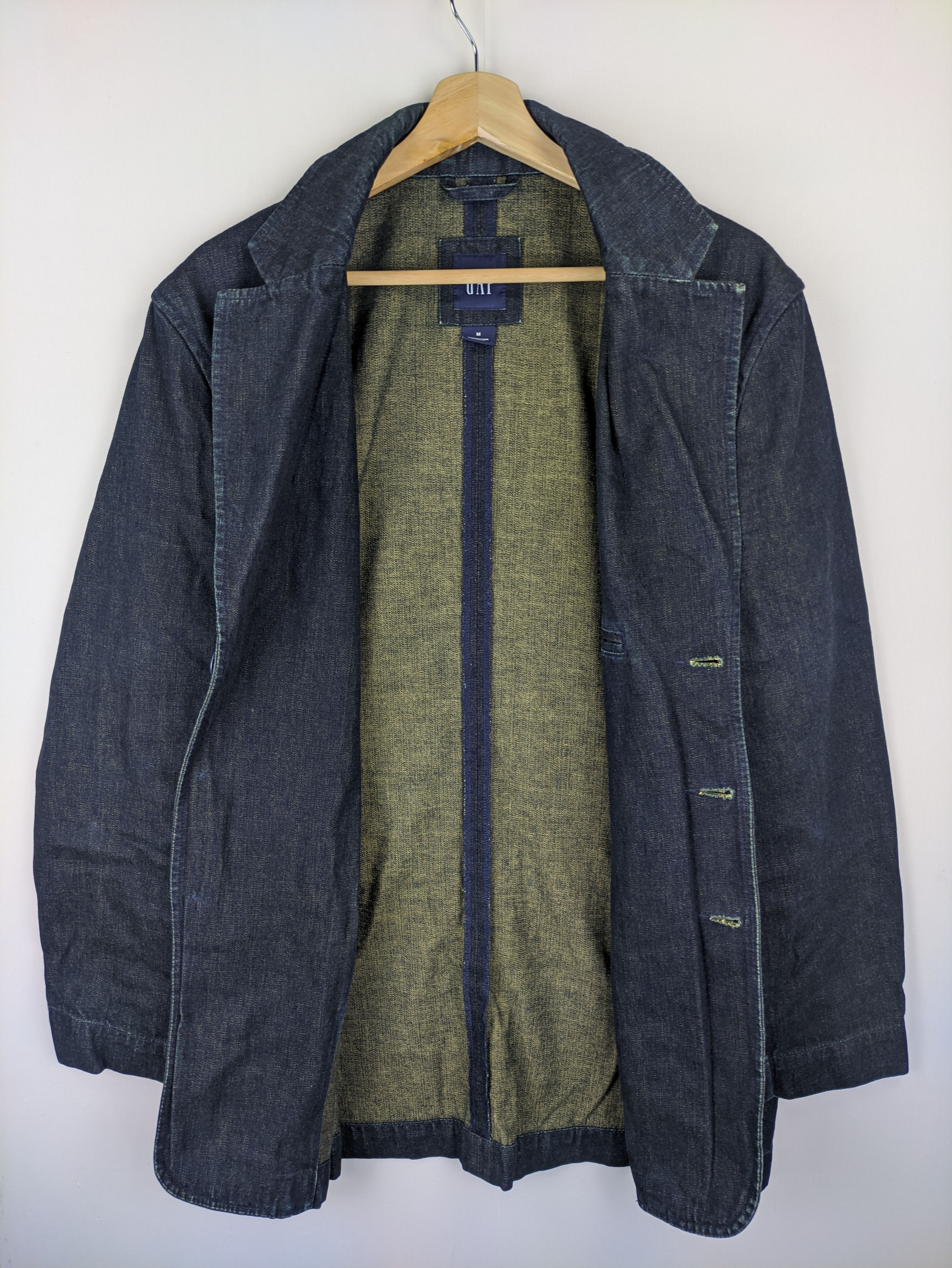 Gap Steals🔥Vintage Denim Blazer Jacket by Gap Size US M / EU 48-50 / 2 - 5 Thumbnail