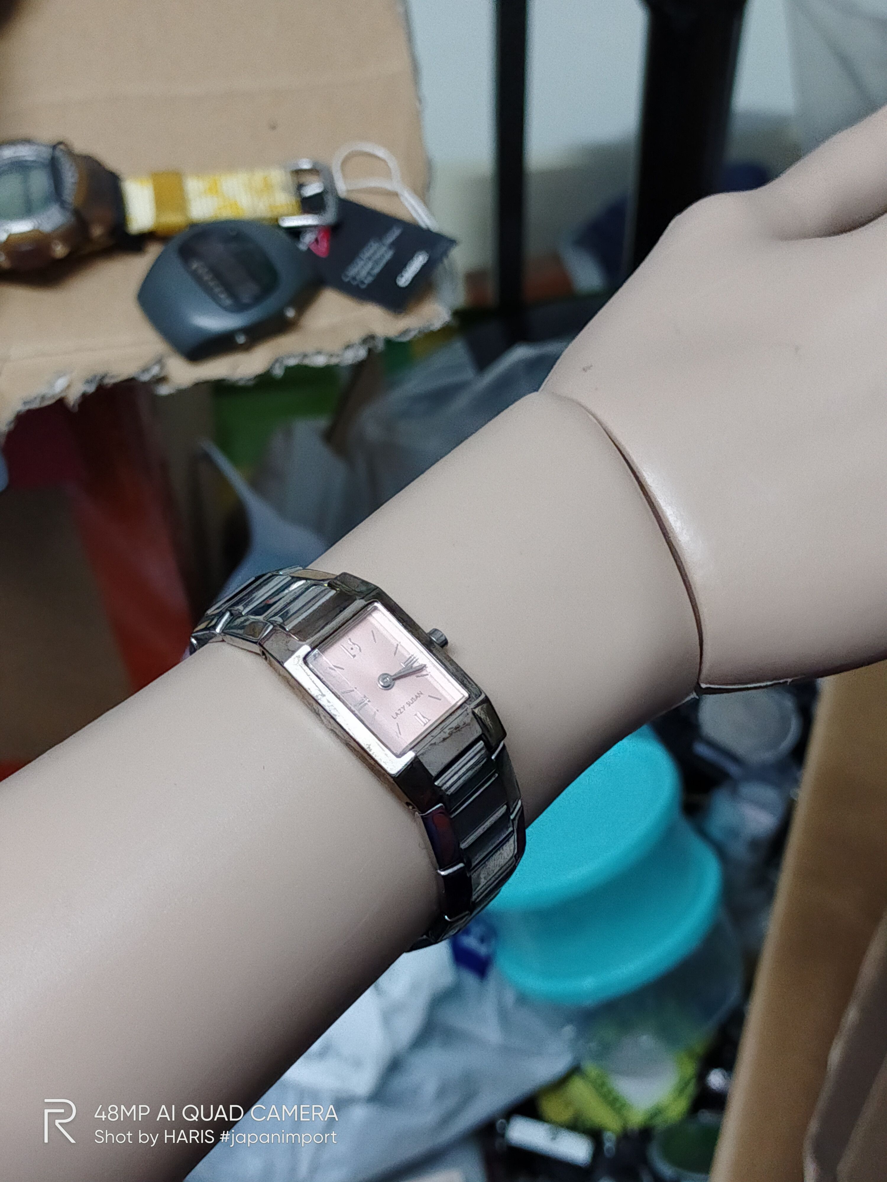 Japanese Brand × Vintage Retro brand LAZY SUSAN. JAPAN MOVEMENT. LADIES WATCH Size ONE SIZE - 3 Thumbnail