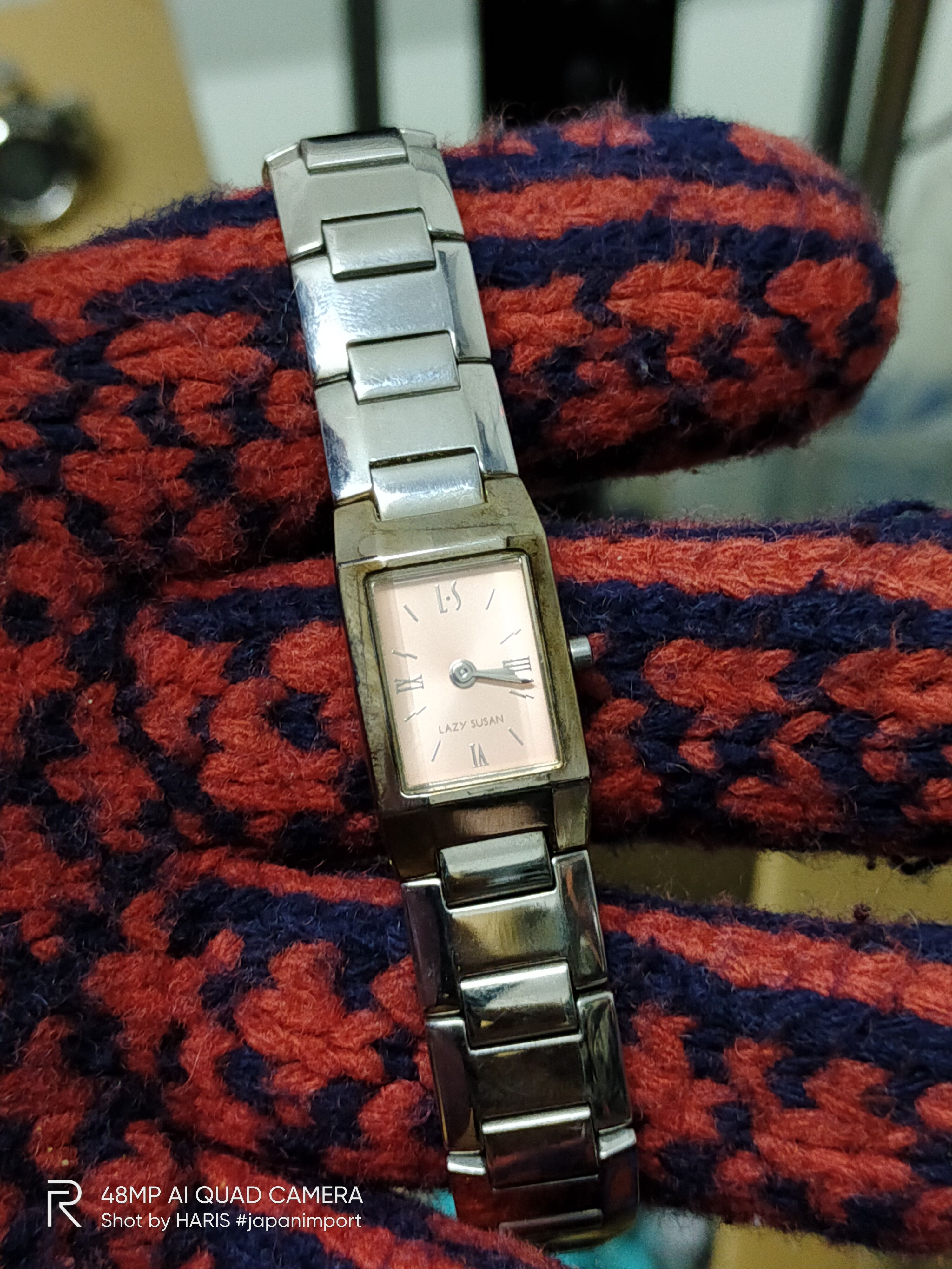 Japanese Brand × Vintage Retro brand LAZY SUSAN. JAPAN MOVEMENT. LADIES WATCH Size ONE SIZE - 7 Thumbnail