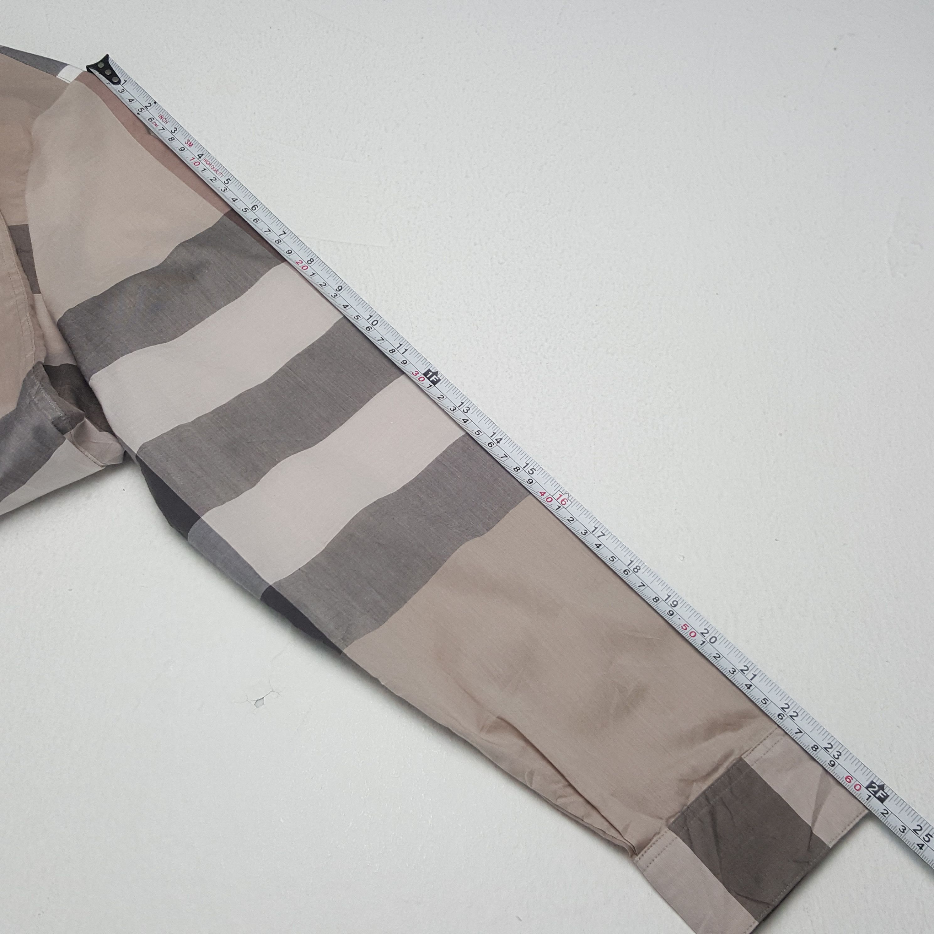 Burberry × Vintage Vintage Burberry London Nova Shirt Button Up Size M / US 6-8 / IT 42-44 - 5 Thumbnail