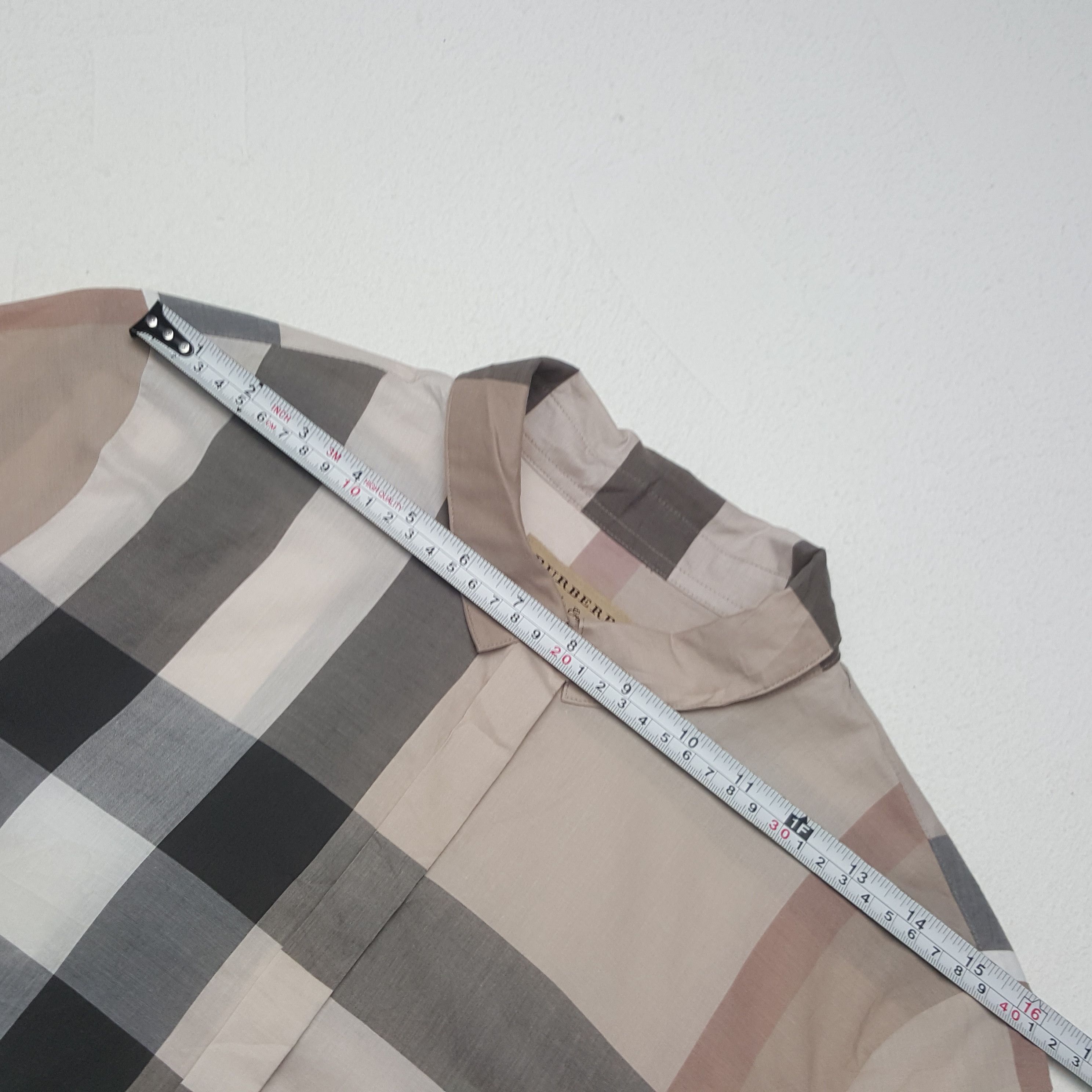 Burberry × Vintage Vintage Burberry London Nova Shirt Button Up Size M / US 6-8 / IT 42-44 - 4 Thumbnail