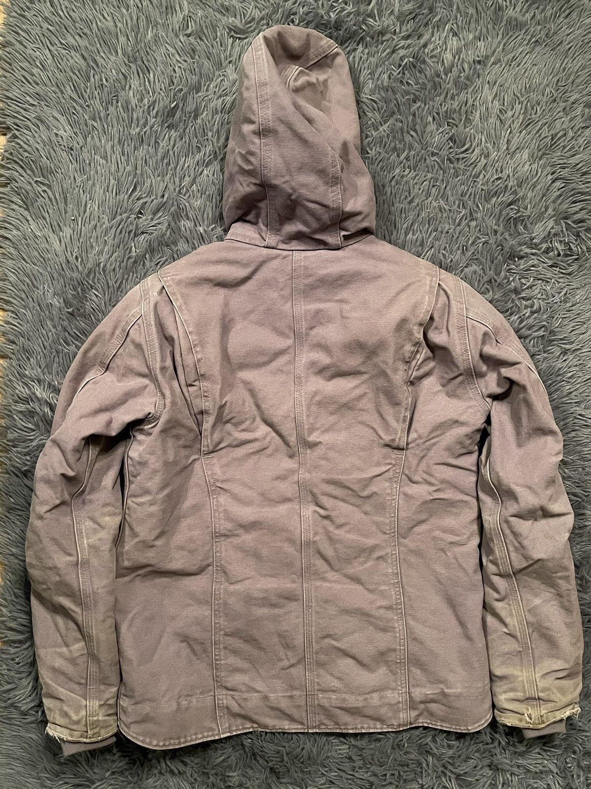 Carhartt × Vintage Carhartt 00s sierra sherpa lined workcore jacket distressed Size S / US 4 / IT 40 - 9 Thumbnail