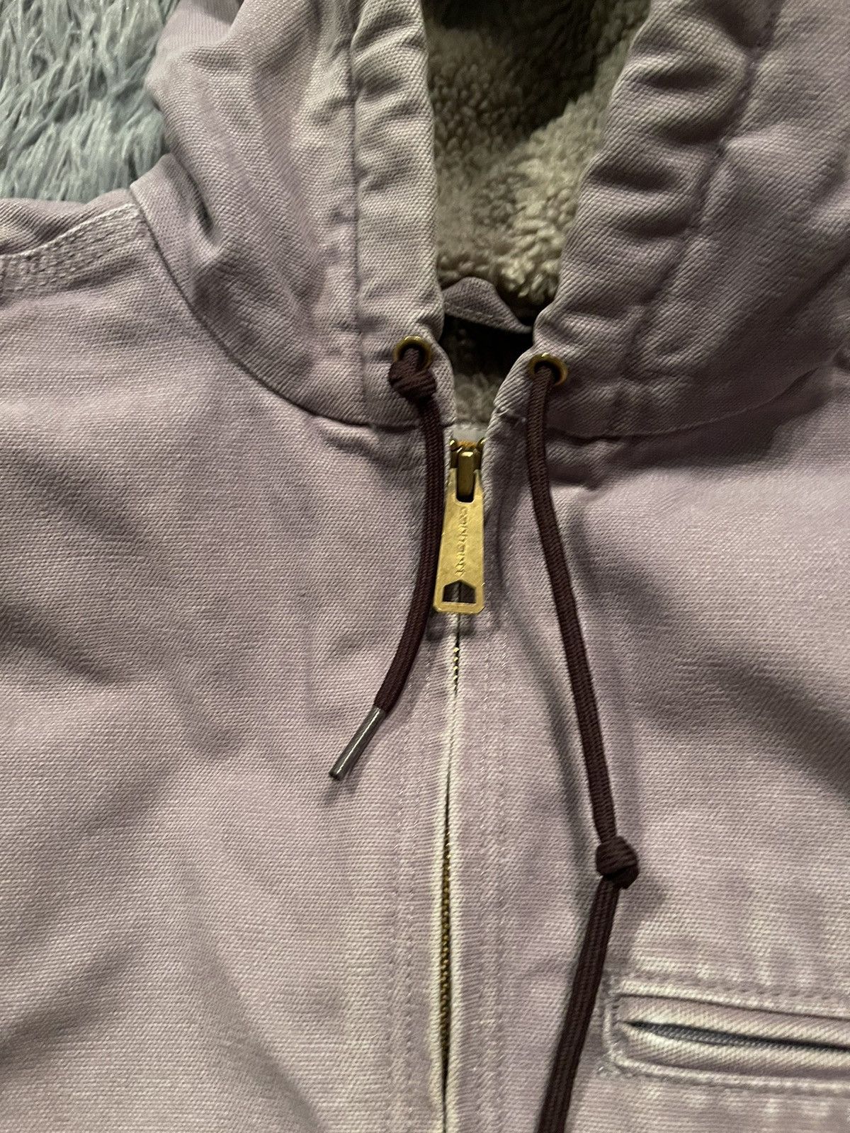 Carhartt × Vintage Carhartt 00s sierra sherpa lined workcore jacket distressed Size S / US 4 / IT 40 - 6 Thumbnail