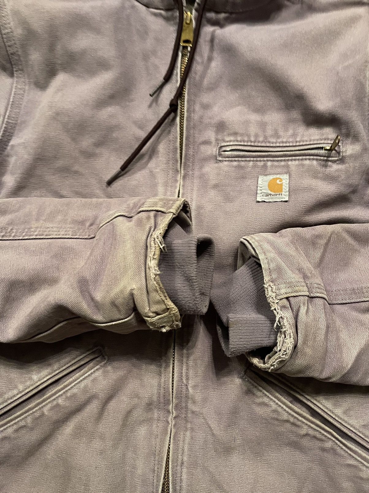 Carhartt × Vintage Carhartt 00s sierra sherpa lined workcore jacket distressed Size S / US 4 / IT 40 - 7 Thumbnail