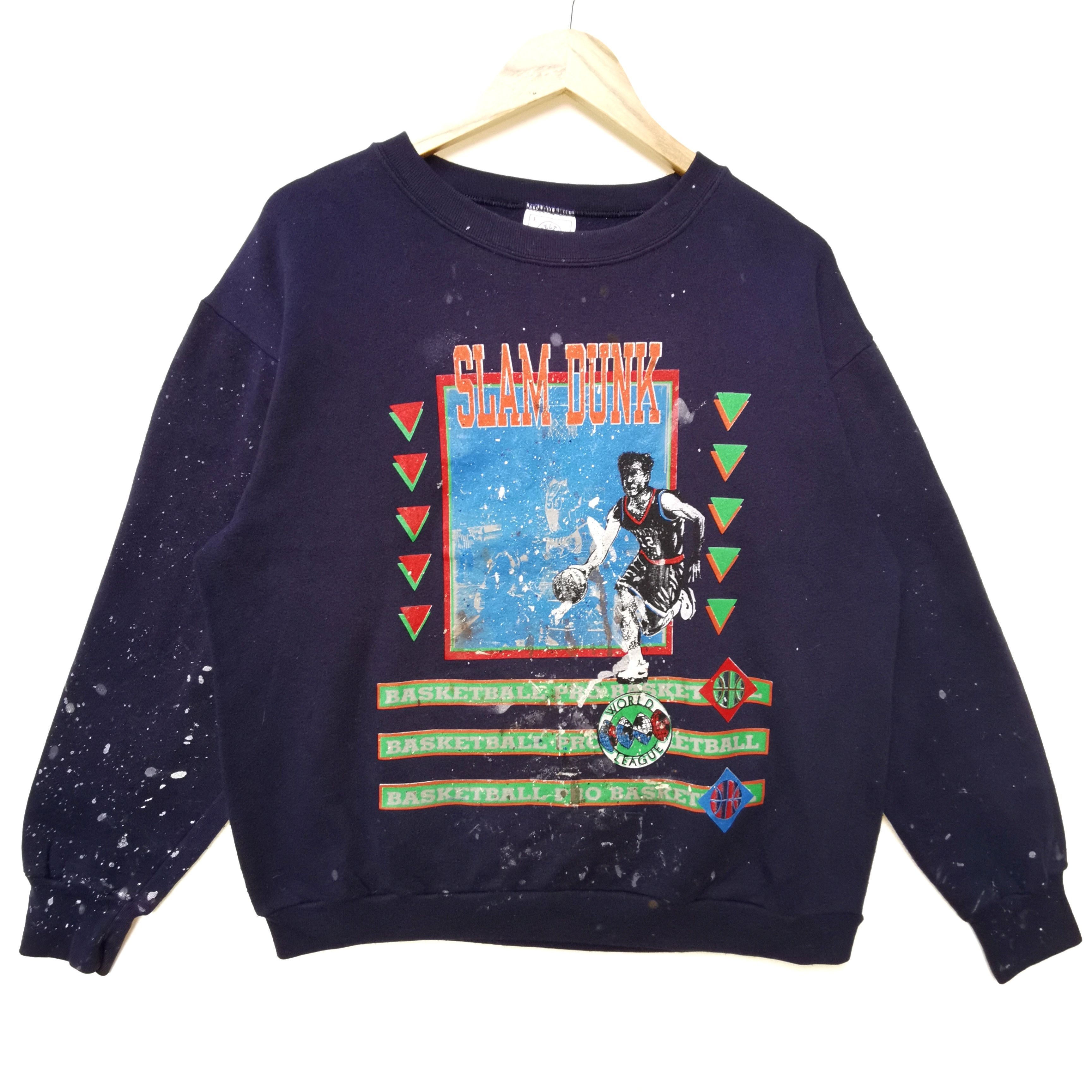 Delta × Vintage Slam Dunk World League Sweatshirt Size US L / EU 52-54 / 3 - 1 Thumbnail