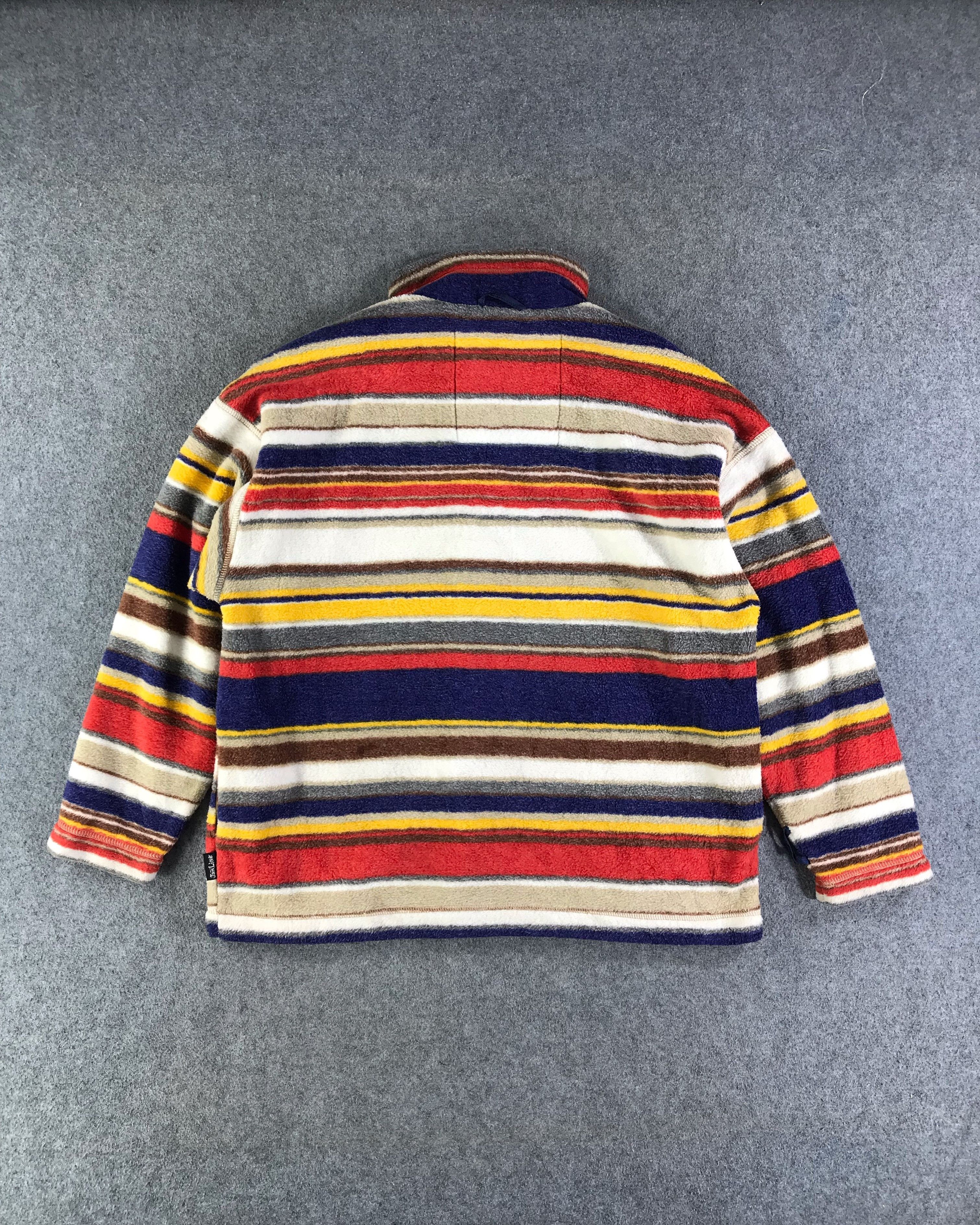 Goldwin Goldwin Rasta Button Up Fleece Sweater Jacket -JC249 Size US XL / EU 56 / 4 - 3 Thumbnail