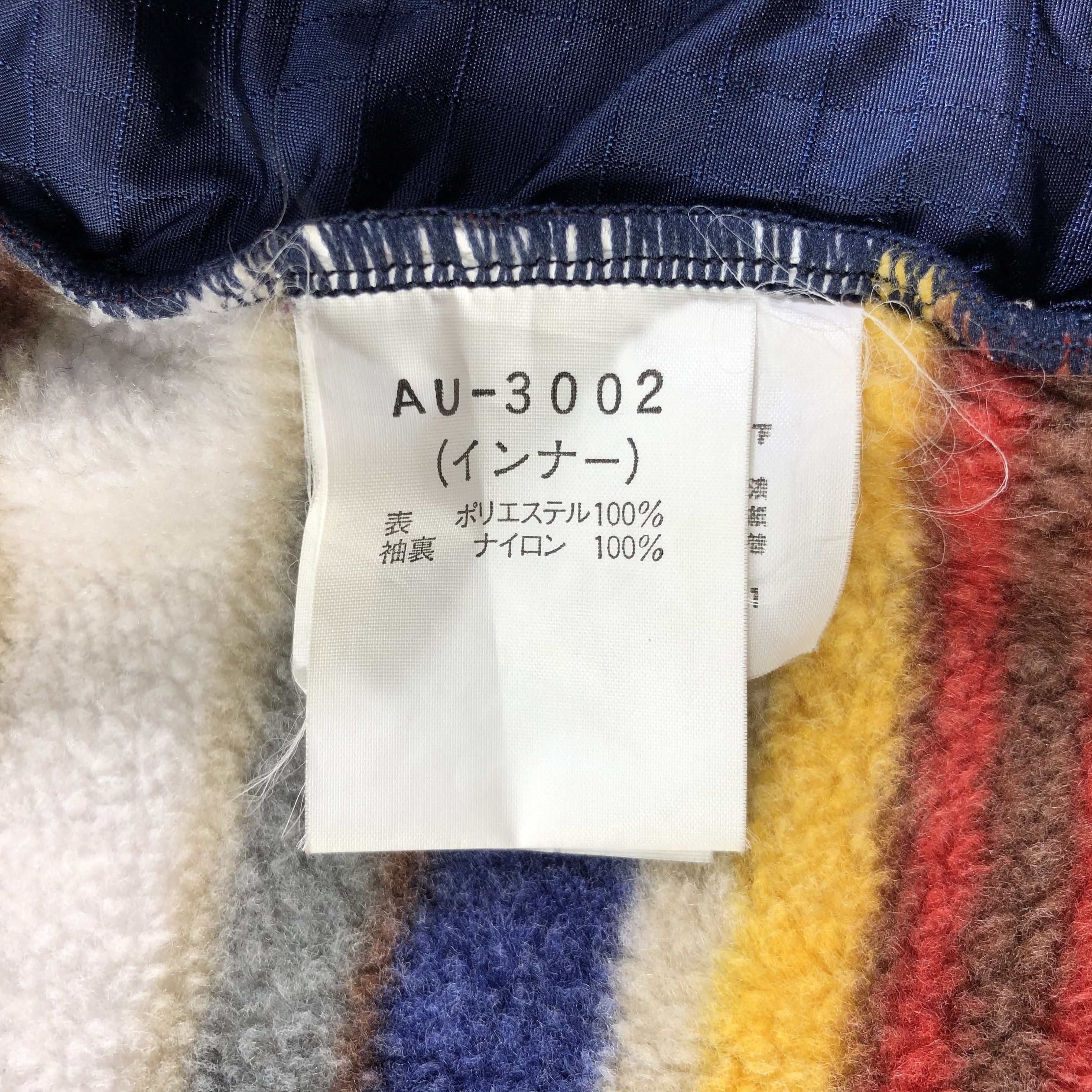 Goldwin Goldwin Rasta Button Up Fleece Sweater Jacket -JC249 Size US XL / EU 56 / 4 - 8 Thumbnail