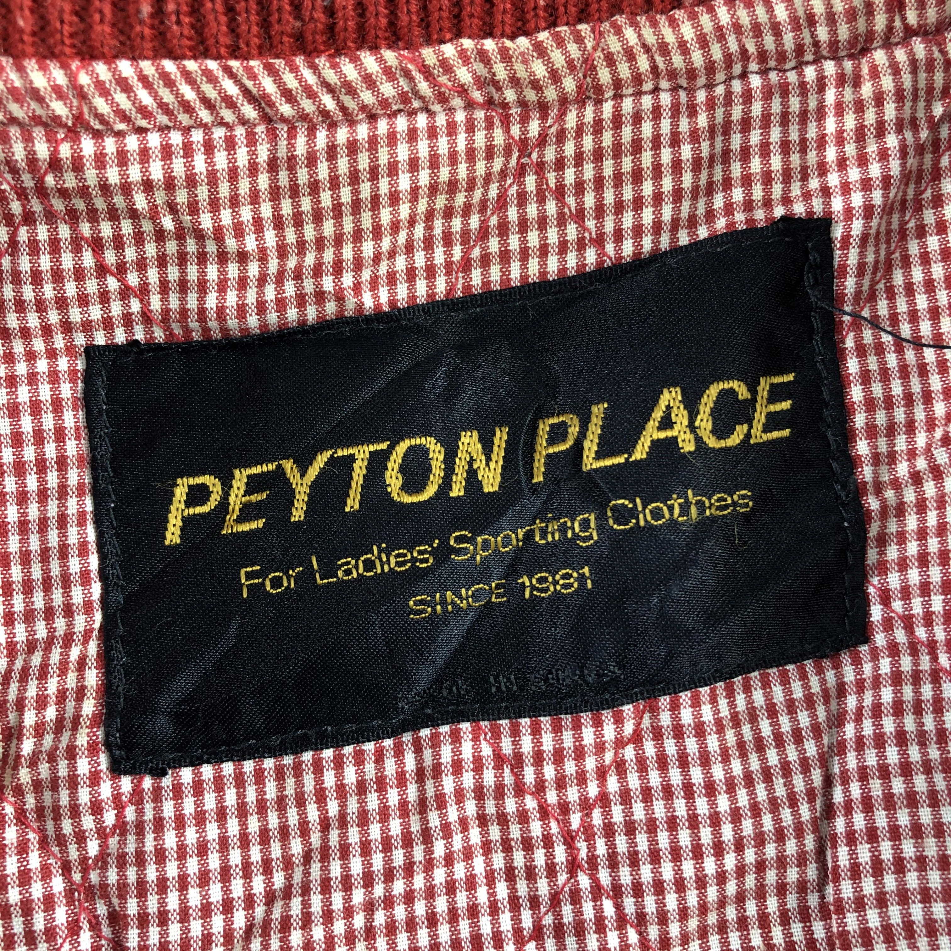 PPFM Vintage Peyton Place Wool Bomber Varsity Jacket JC146 Size US M / EU 48-50 / 2 - 8 Thumbnail