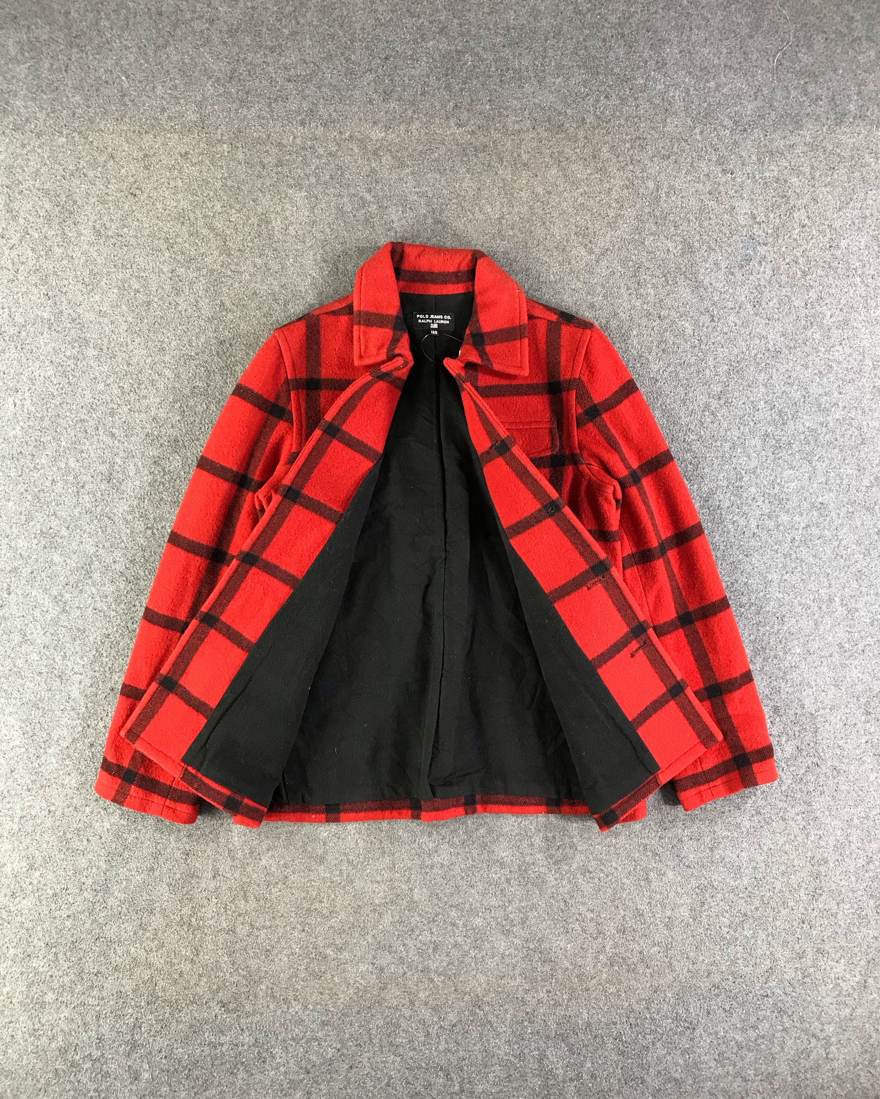 Polo Ralph Lauren Polo Ralph Lauren Wool Plaid Jacket -JC289 Size US M / EU 48-50 / 2 - 2 Thumbnail