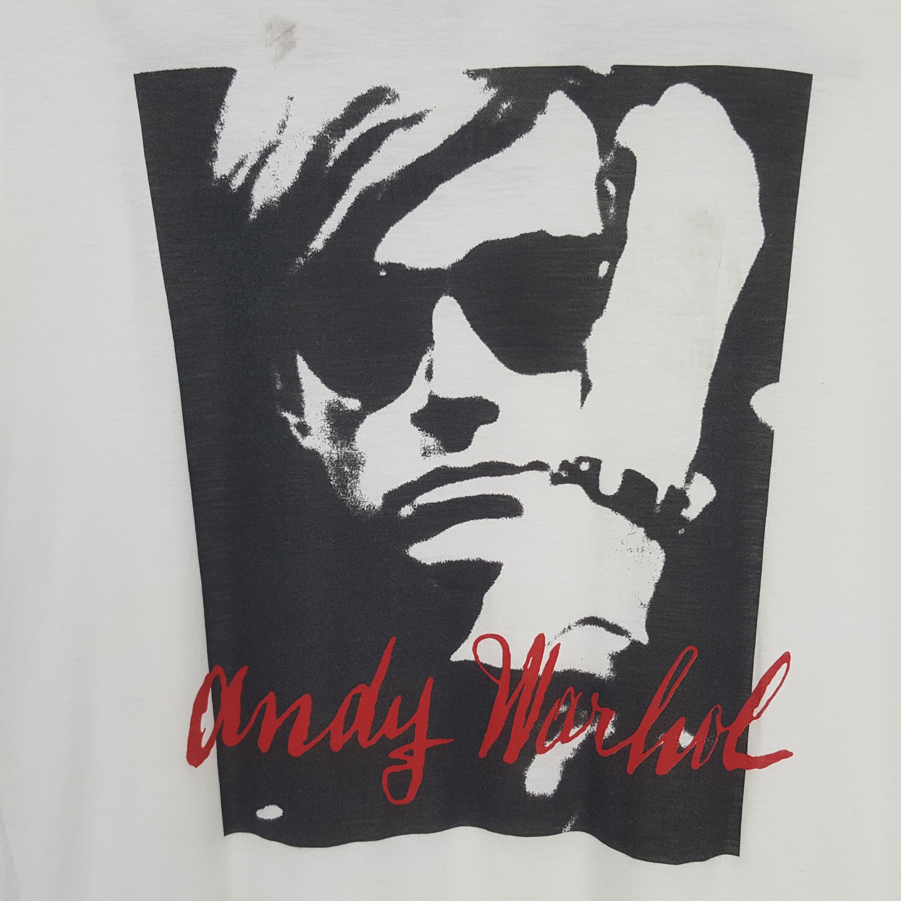 Andy Warhol × Hysteric Glamour × Vintage Vintage Andry Warhol x Hysteric Glamour Tshirt Size M / US 6-8 / IT 42-44 - 2 Thumbnail
