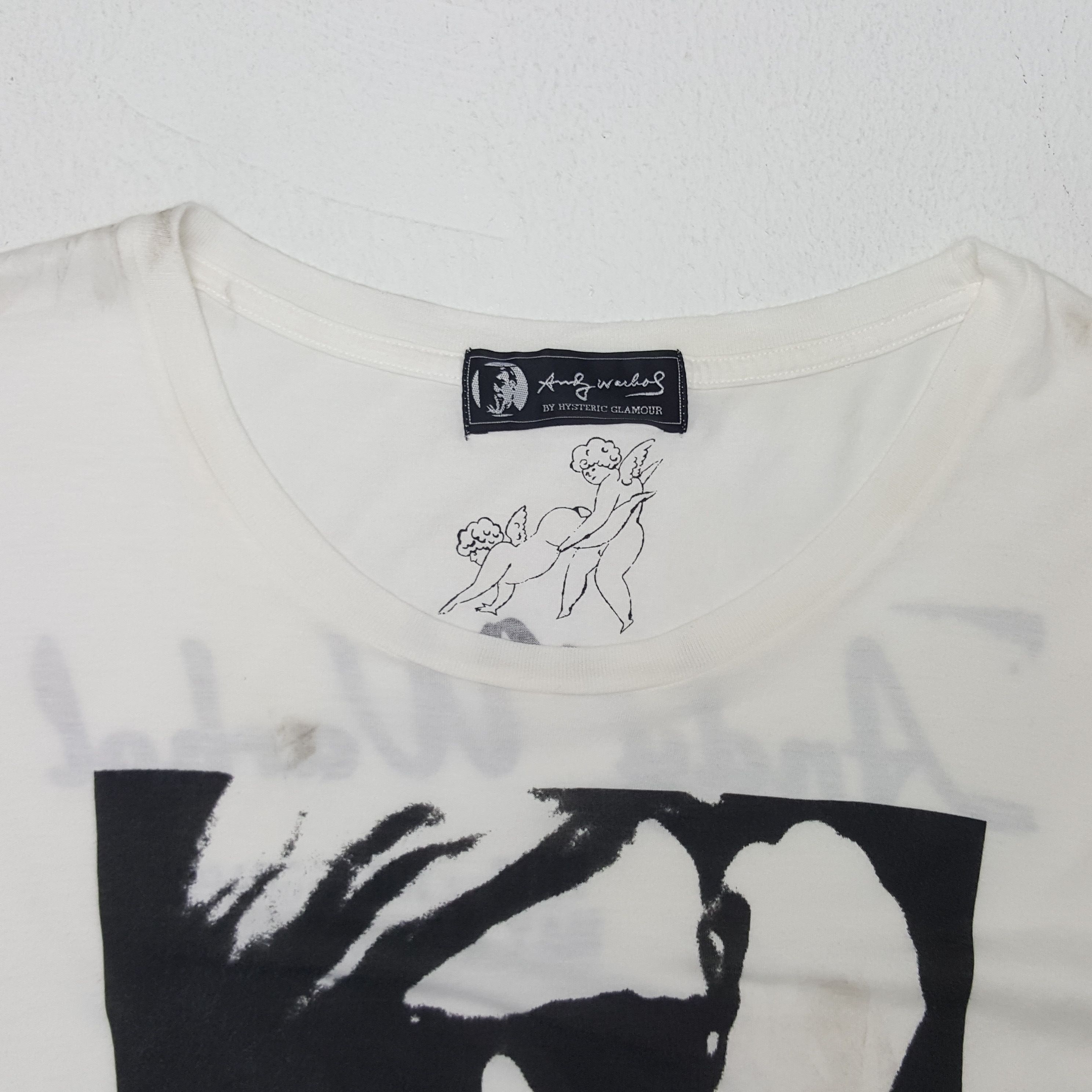 Andy Warhol × Hysteric Glamour × Vintage Vintage Andry Warhol x Hysteric Glamour Tshirt Size M / US 6-8 / IT 42-44 - 5 Thumbnail
