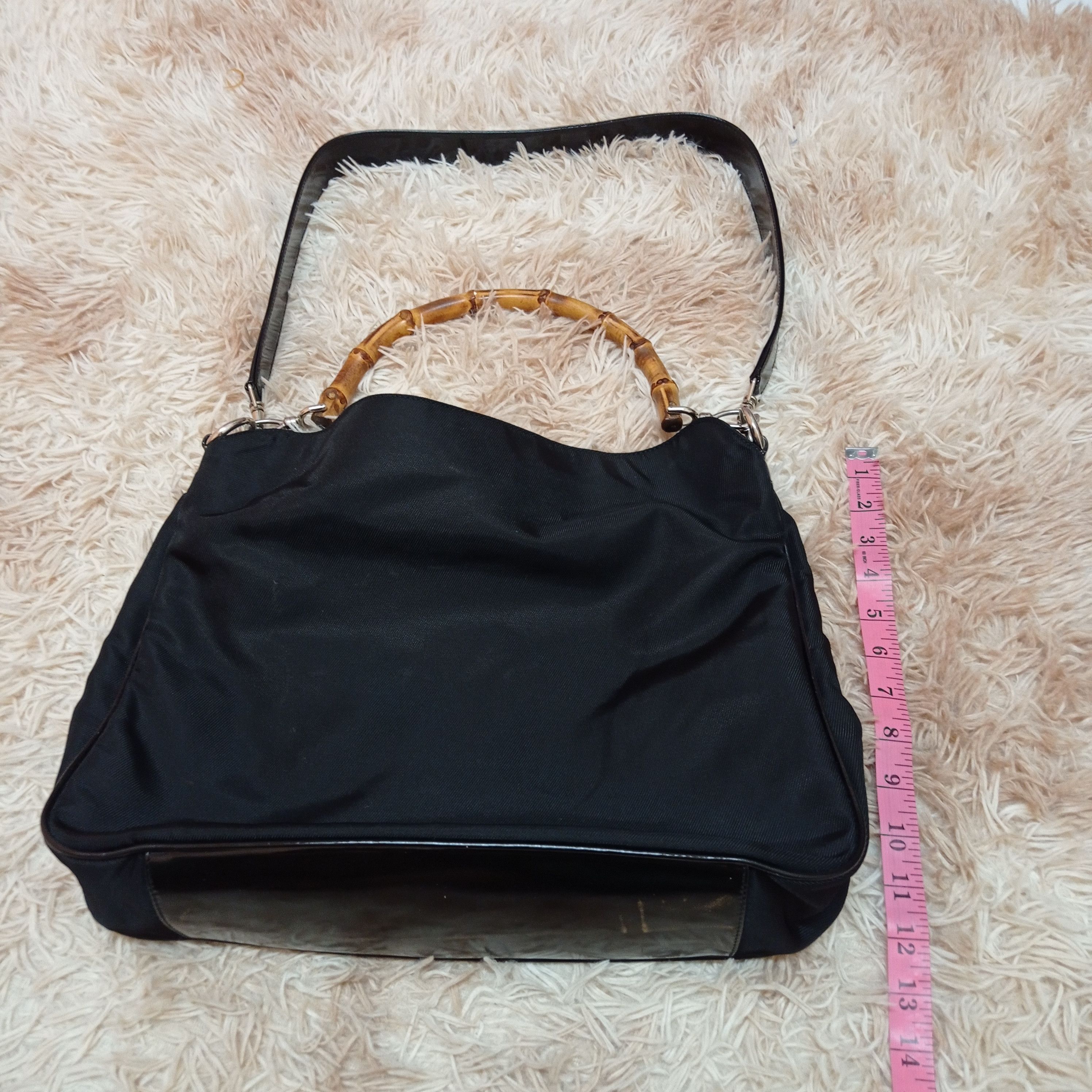 Gucci Gucci Bamboo Handbag 001 2123 1577 Women Nylon Shoulder Bag Size ONE SIZE - 2 Thumbnail