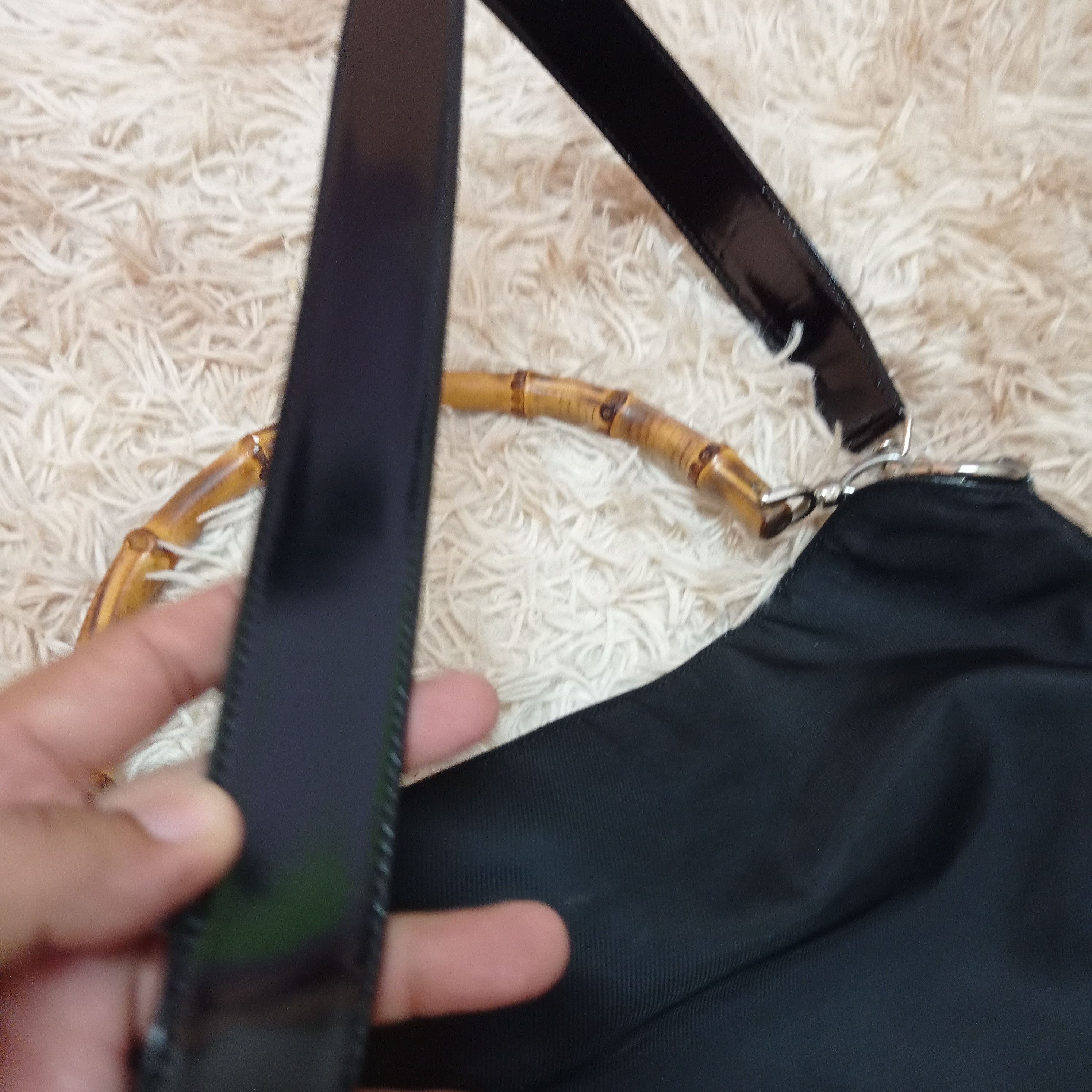 Gucci Gucci Bamboo Handbag 001 2123 1577 Women Nylon Shoulder Bag Size ONE SIZE - 20 Thumbnail