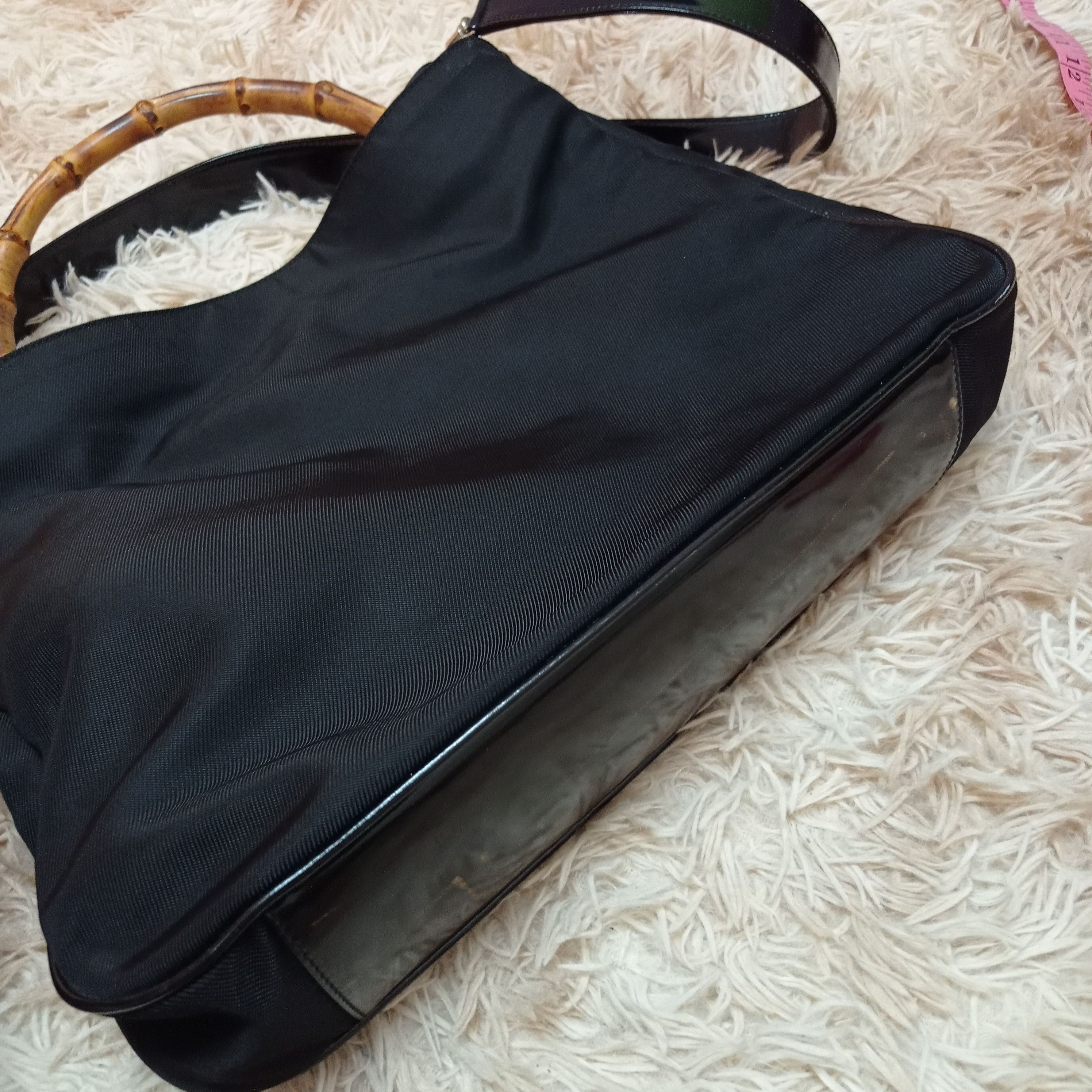 Gucci Gucci Bamboo Handbag 001 2123 1577 Women Nylon Shoulder Bag Size ONE SIZE - 11 Thumbnail