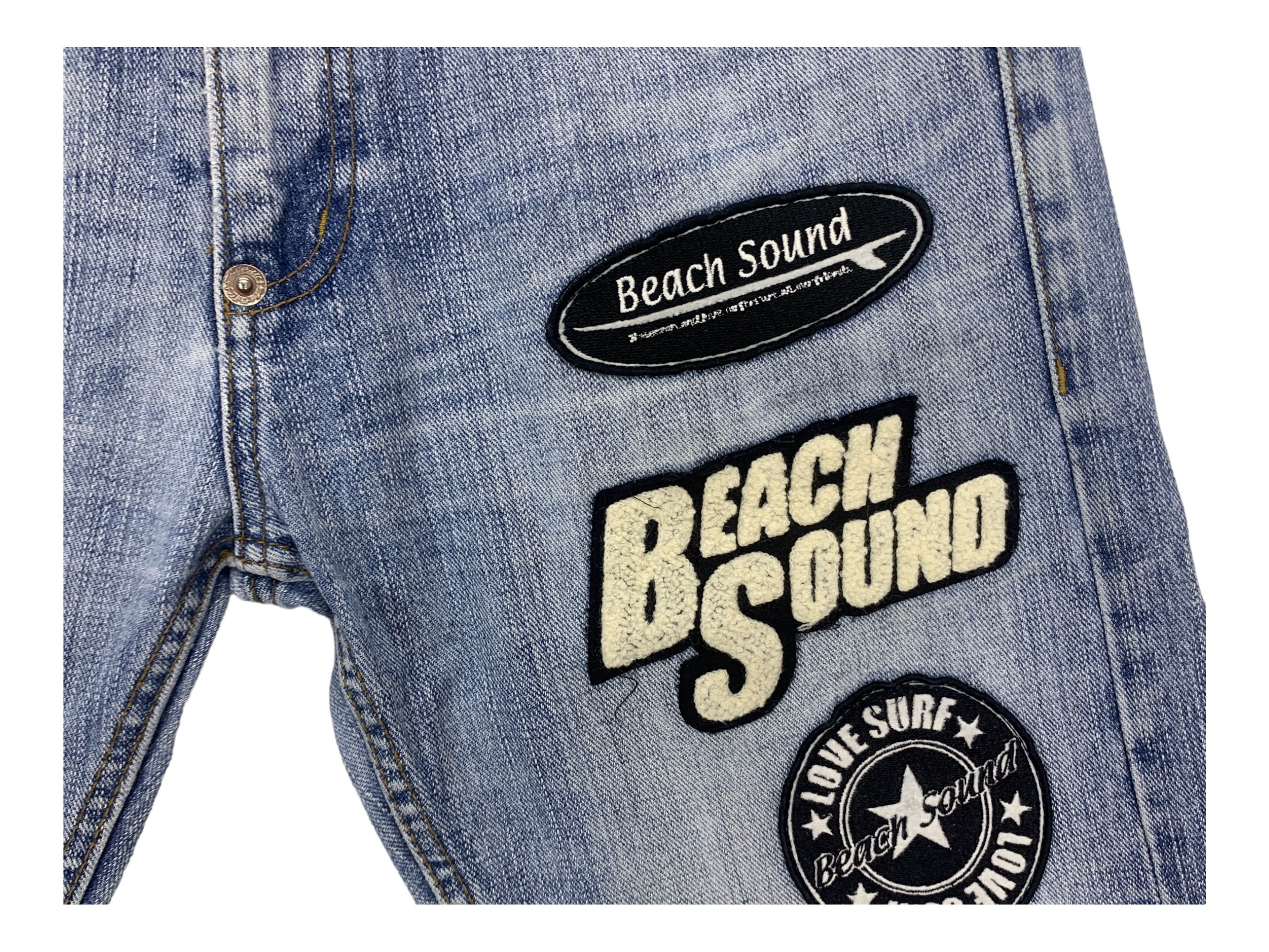 Japanese Brand Beach Sound Denim Jeans Skateboard Surf Jeans Size US 33 - 10 Thumbnail