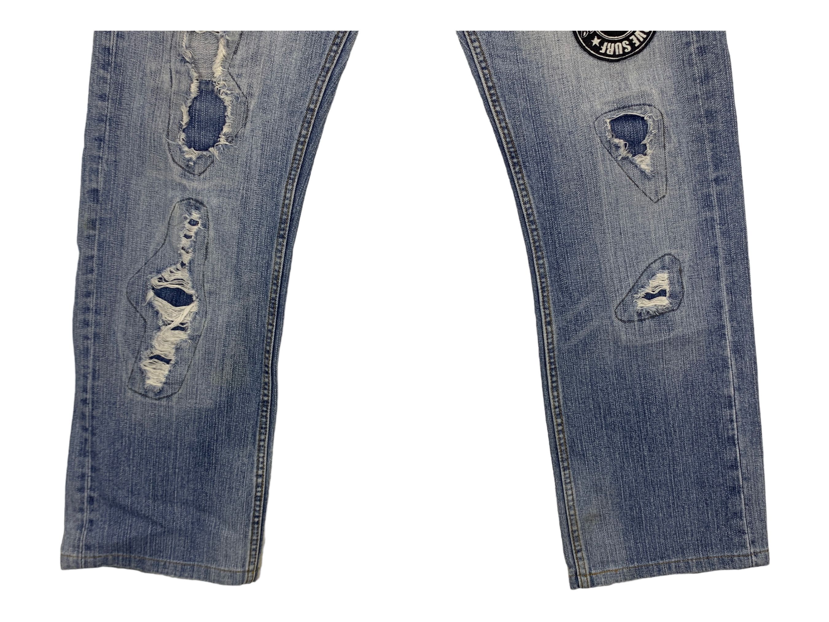 Japanese Brand Beach Sound Denim Jeans Skateboard Surf Jeans Size US 33 - 7 Thumbnail
