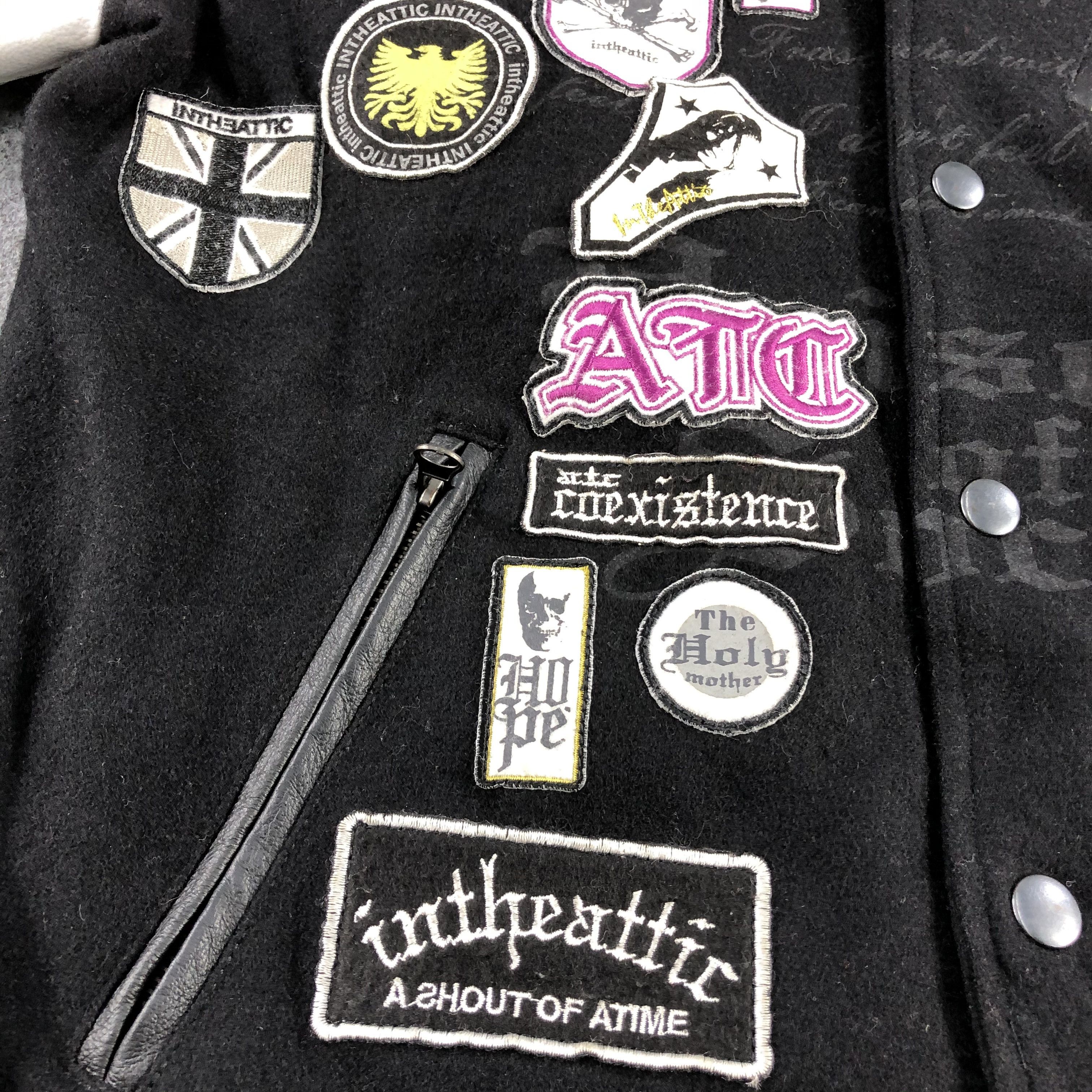 In The Attic In The Attic Pachtwork Varsity Jacket JC96 Size US M / EU 48-50 / 2 - 5 Thumbnail
