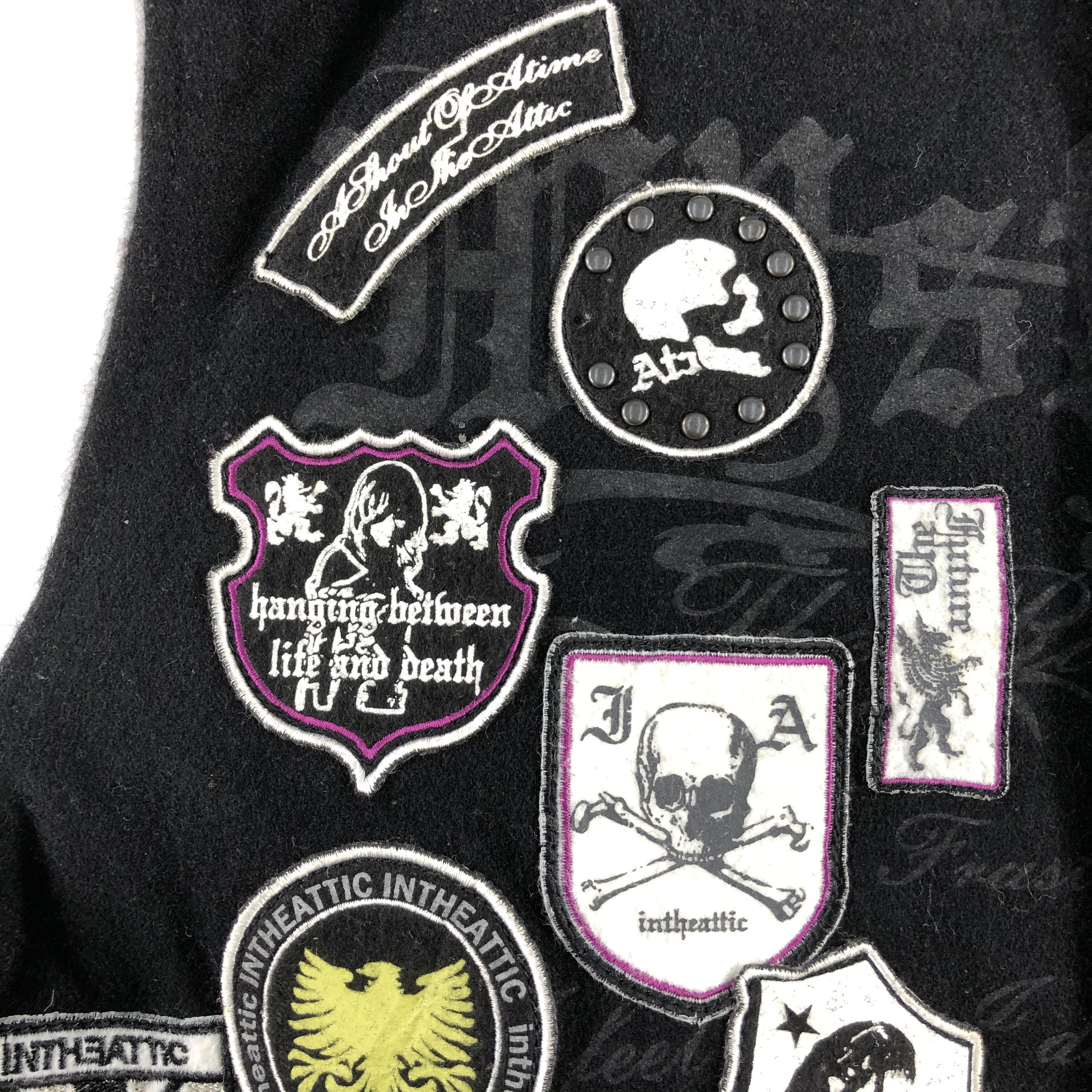 In The Attic In The Attic Pachtwork Varsity Jacket JC96 Size US M / EU 48-50 / 2 - 6 Thumbnail