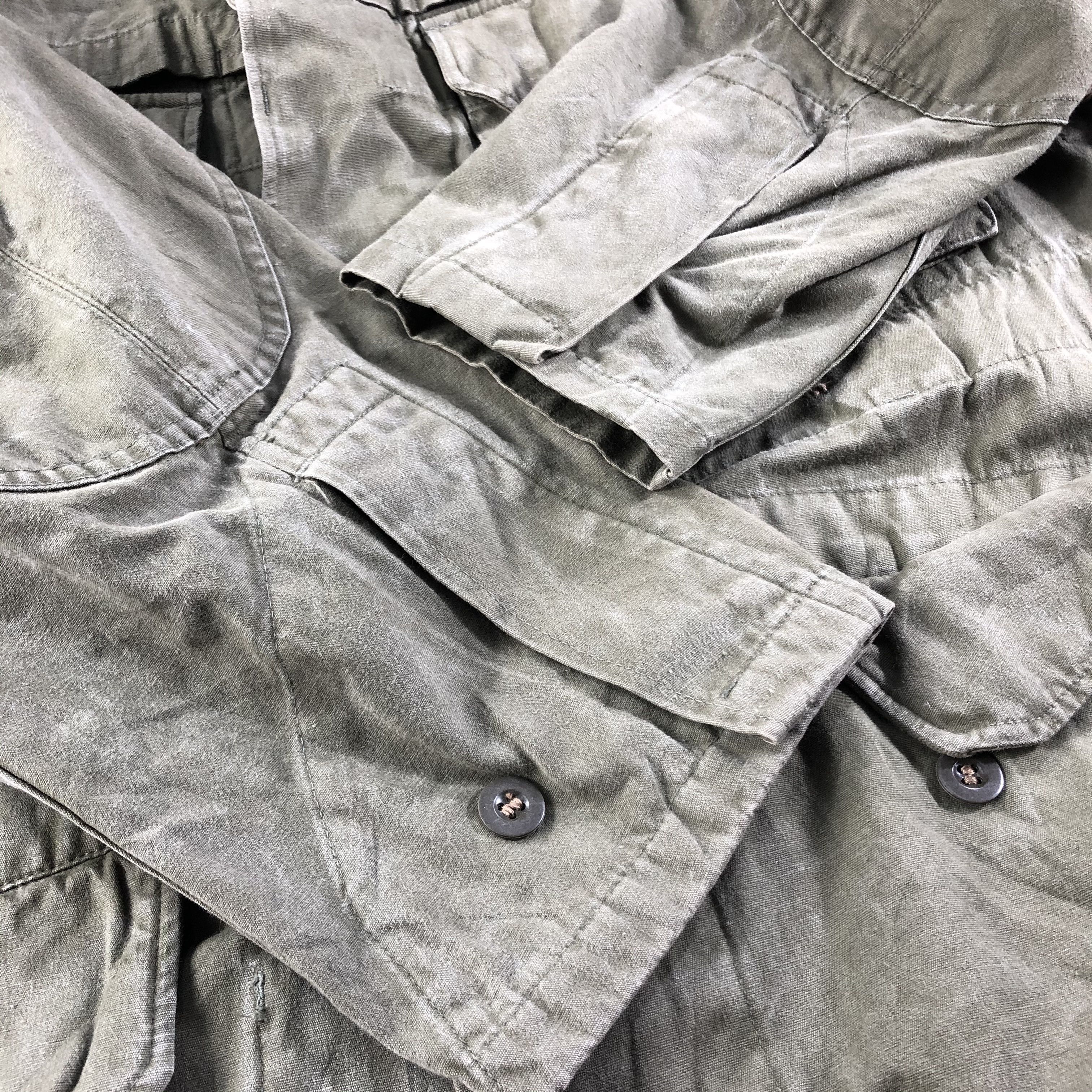 Vintage Vintage Military Green Army Field Jacket -JC317 Size US M / EU 48-50 / 2 - 4 Thumbnail