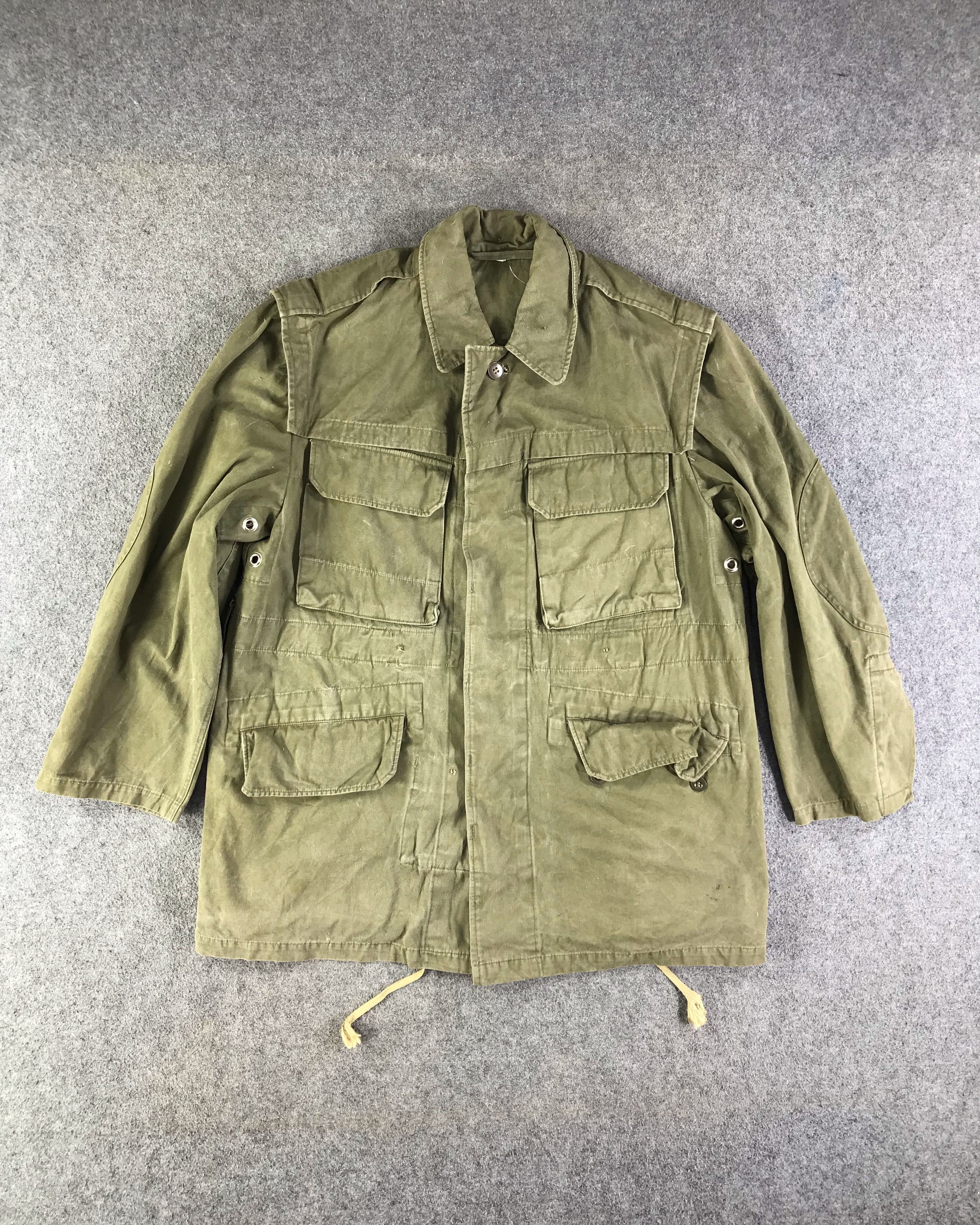 Vintage Vintage Military Green Army Field Jacket -JC317 Size US M / EU 48-50 / 2 - 1 Thumbnail