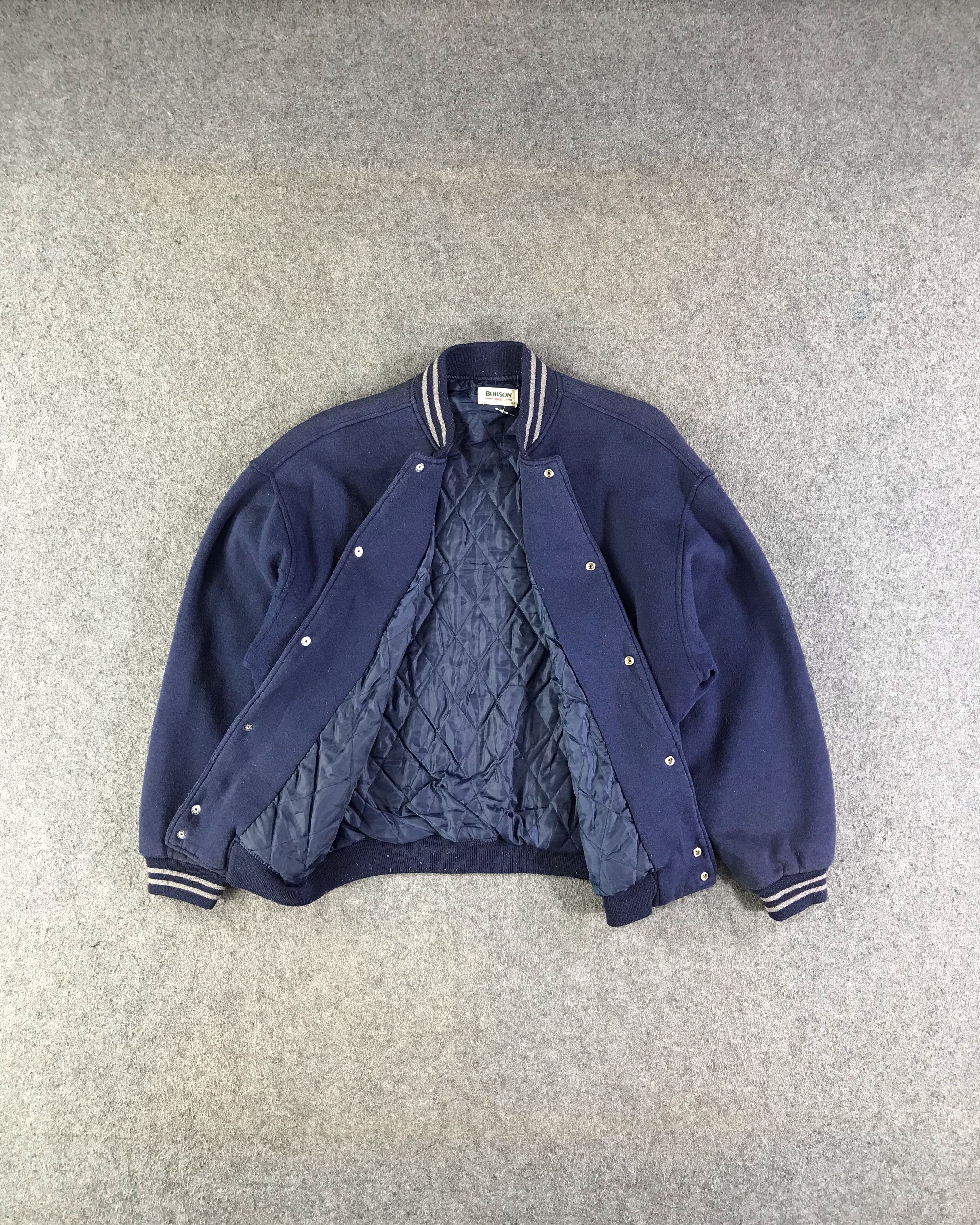 Vintage Vintage 80s Bobson Sport Varsity Jacket JC294 Size US M / EU 48-50 / 2 - 2 Thumbnail