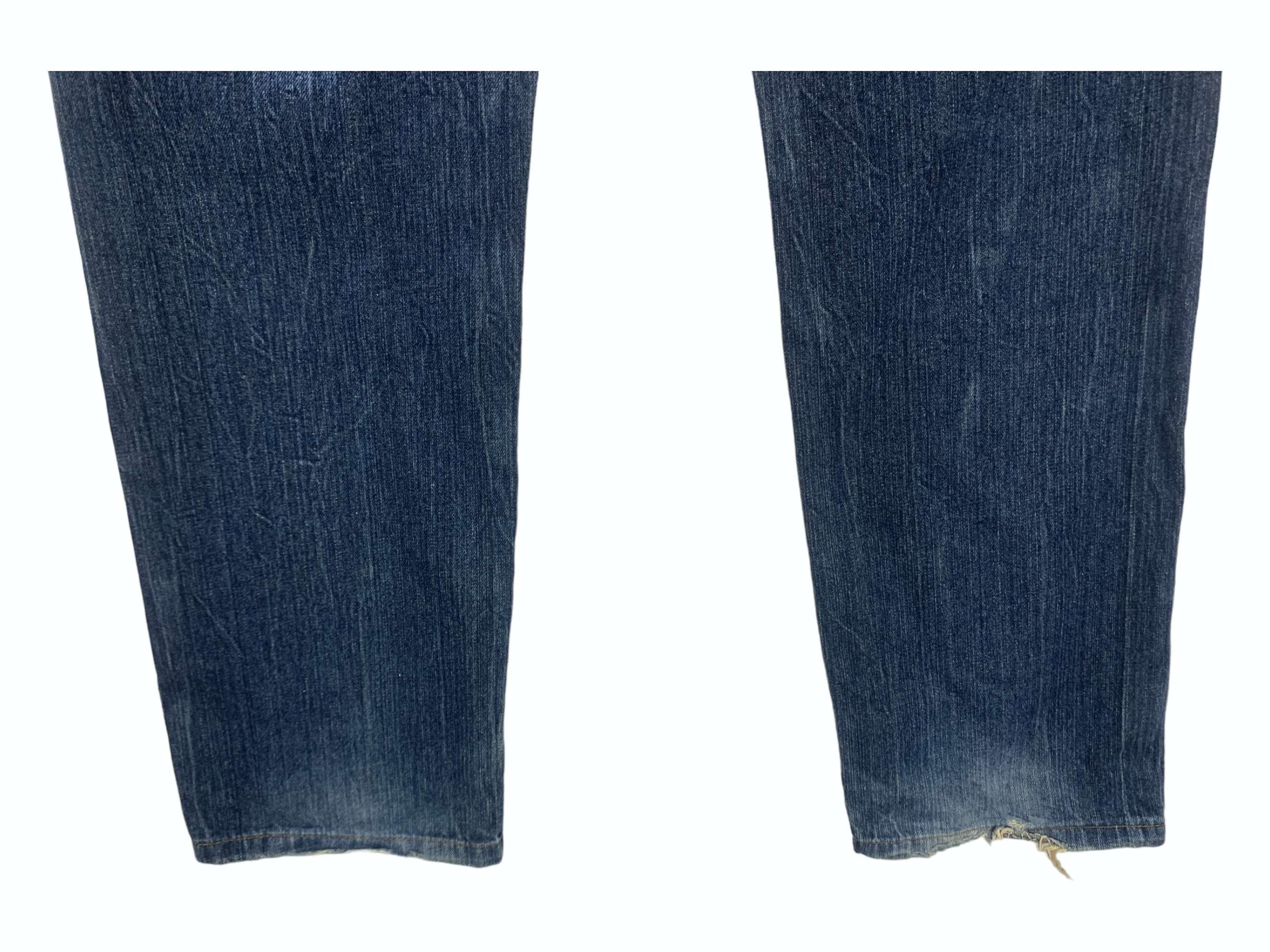 Japanese Brand Piko Denim Jeans Baggy Japanese Surfwear Hip Hop Skateboards Size US 32 / EU 48 - 8 Thumbnail