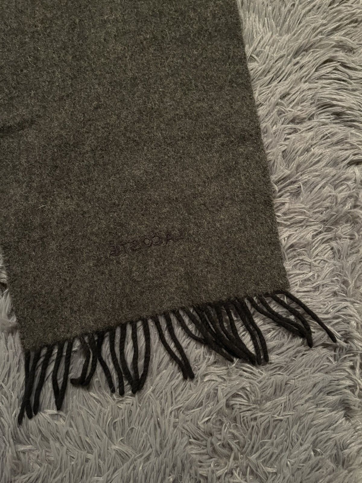 Lacoste × Vintage Lacoste 00s vintage wool scarf Size ONE SIZE - 2 Thumbnail