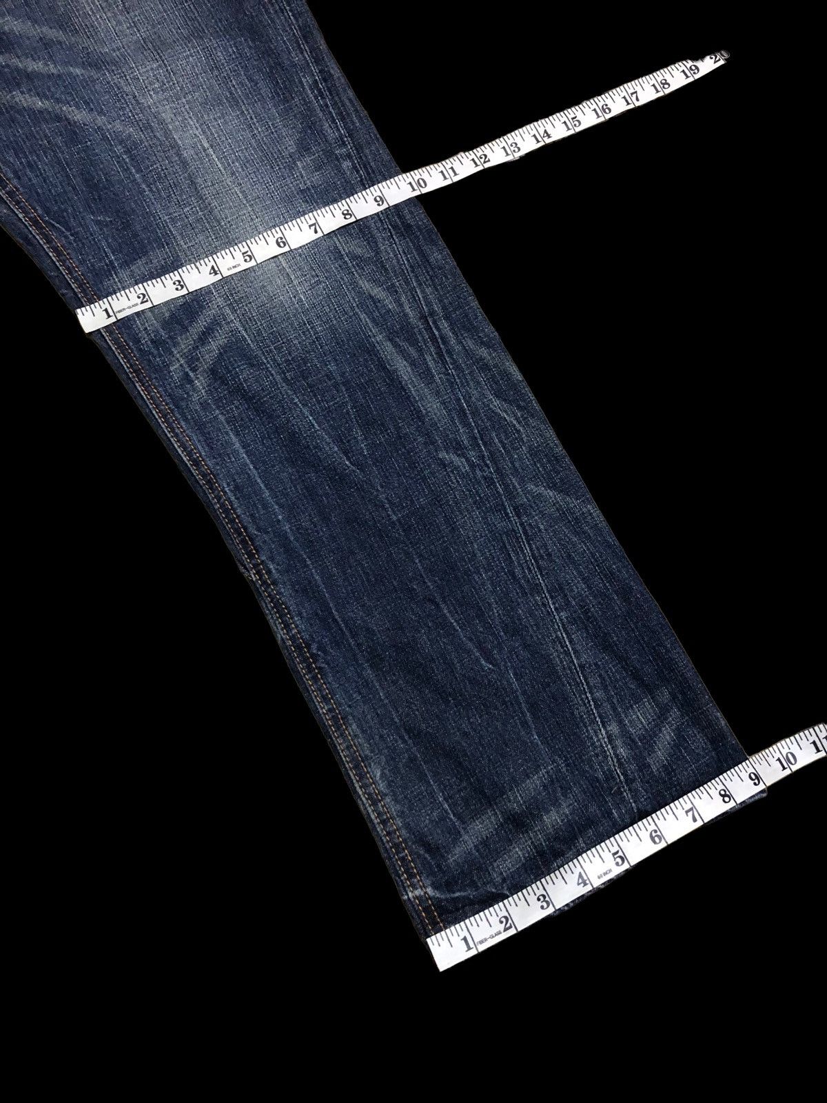 If Six Was Nine TWIST⚡️⚡️WASHED BLUE DENIM BY UJ JEAN Size US 36 / EU 52 - 10 Thumbnail