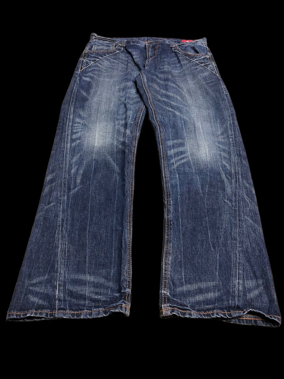 If Six Was Nine TWIST⚡️⚡️WASHED BLUE DENIM BY UJ JEAN Size US 36 / EU 52 - 4 Thumbnail
