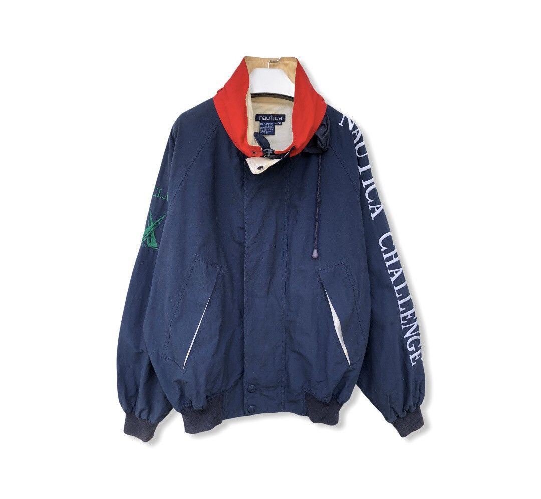 Nautica × Vintage Vintage Nautica Spell Out Jacket Size US XL / EU 56 / 4 - 1 Thumbnail