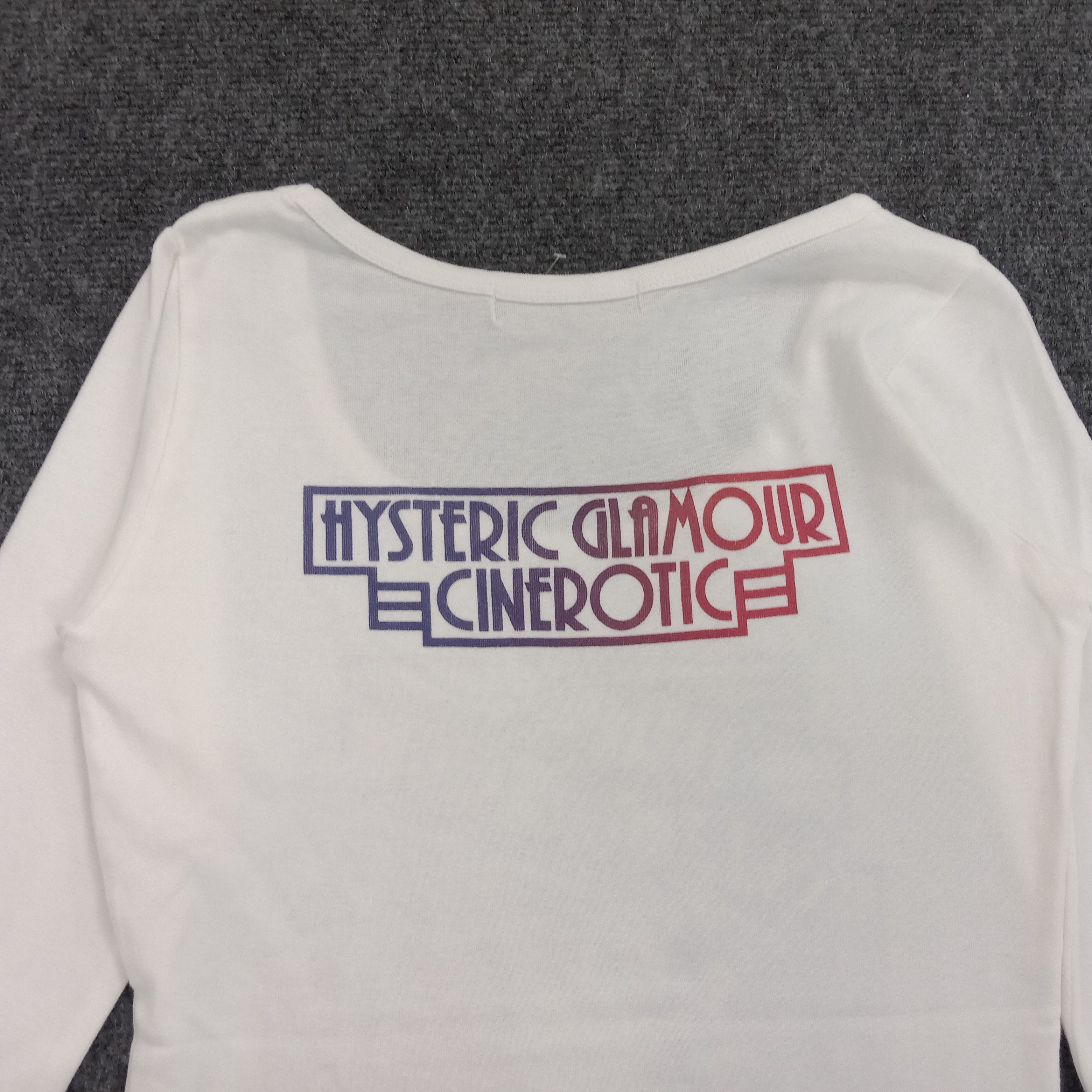 Hysteric Glamour × Japanese Brand × Vintage Hysteric Glamour Japanese Brand T-Shirt For Women's Size M / US 6-8 / IT 42-44 - 4 Thumbnail