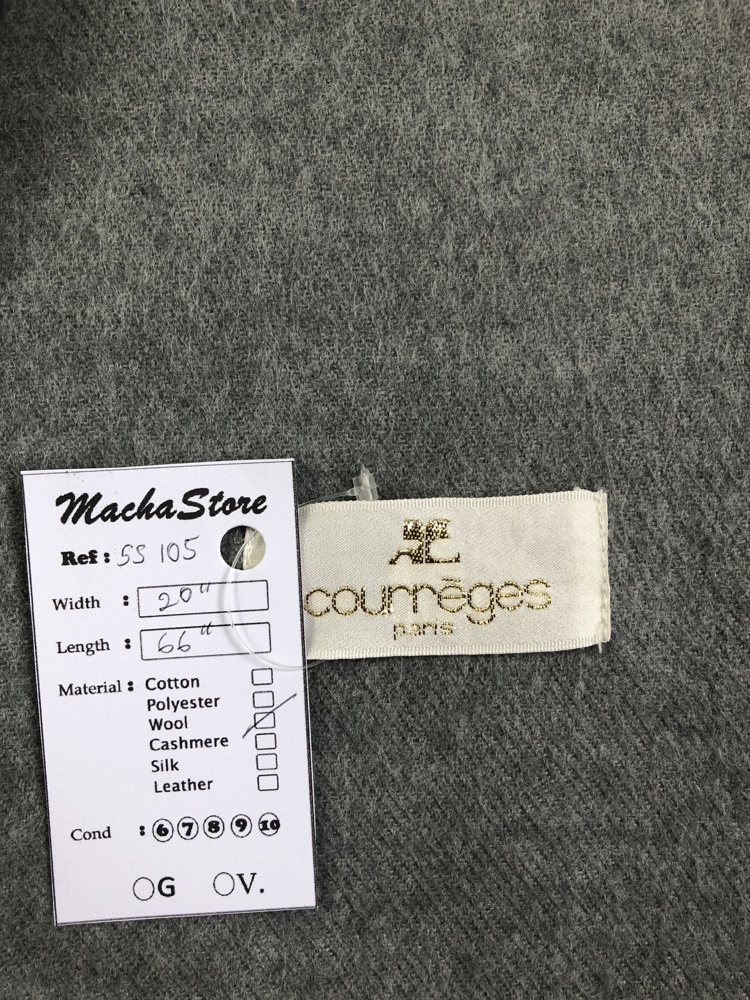 Courreges Courreges Scarf / Muffler / Neckwear Size ONE SIZE - 4 Thumbnail