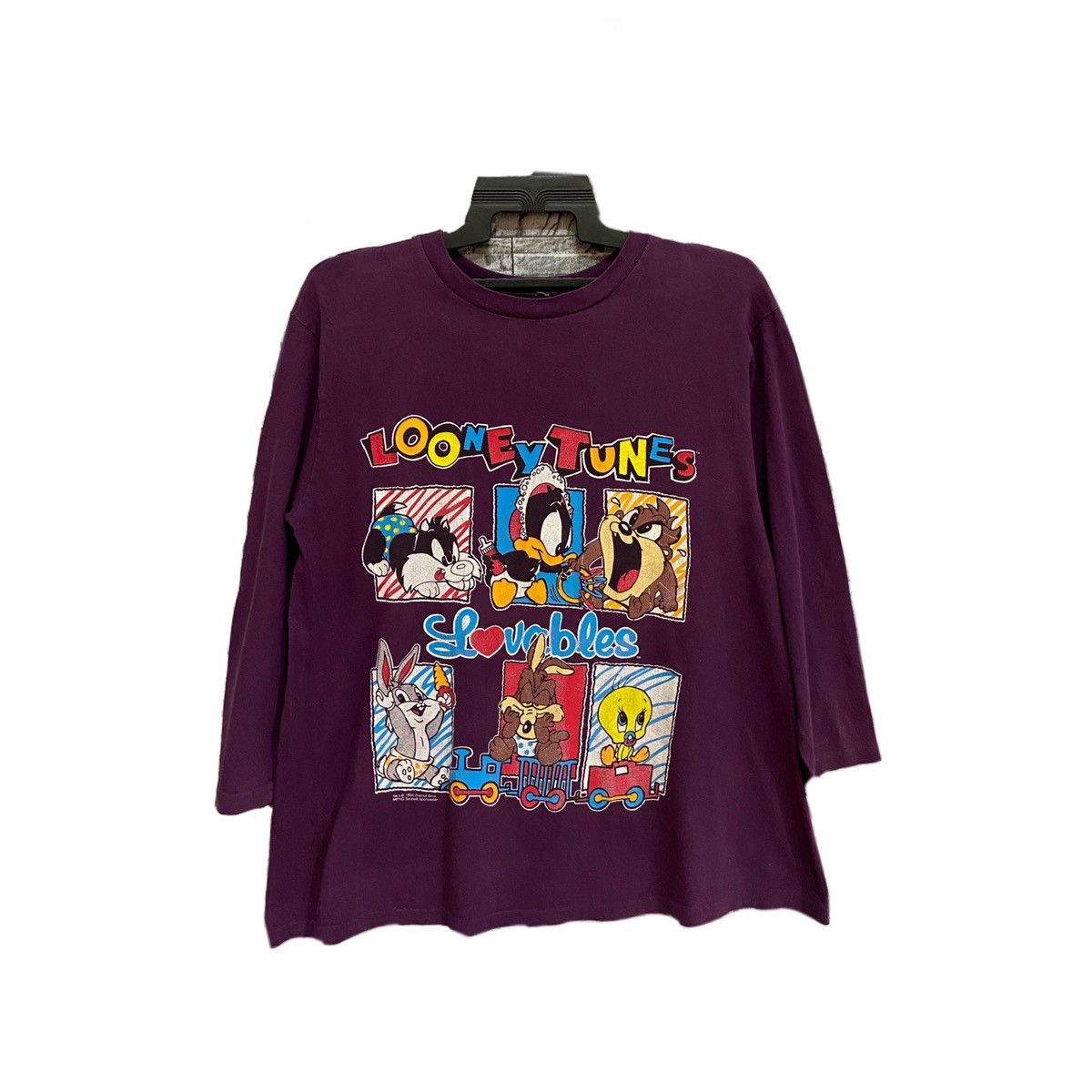 Cartoon Network Vintage Looney Tunes t shirt longsleeve Character cartoon Size US L / EU 52-54 / 3 - 1 Thumbnail