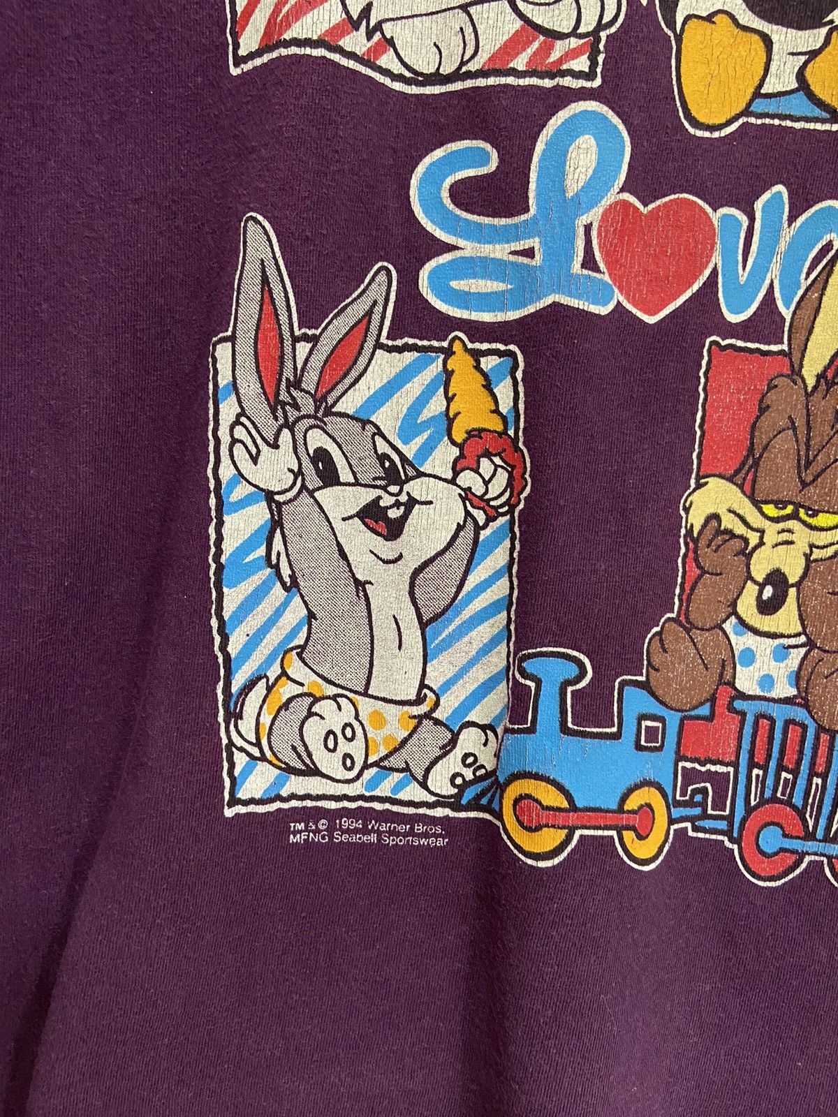 Cartoon Network Vintage Looney Tunes t shirt longsleeve Character cartoon Size US L / EU 52-54 / 3 - 4 Thumbnail