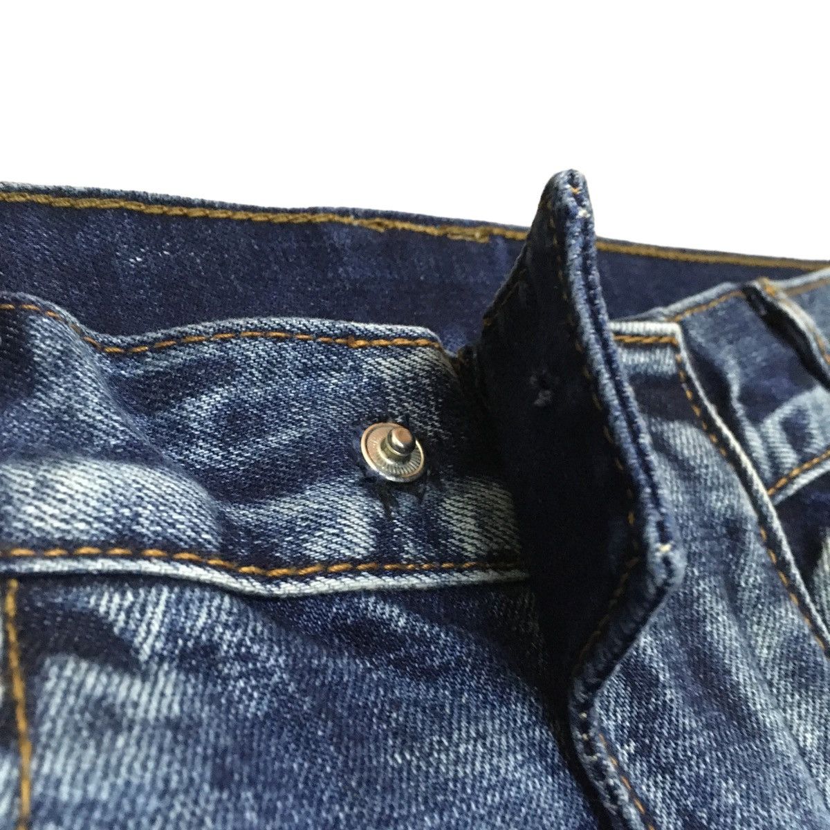 Designer × If Six Was Nine Rare Design Vintage Japanese Brand Biepa Biker Jeans 1990s Size US 32 / EU 48 - 5 Thumbnail