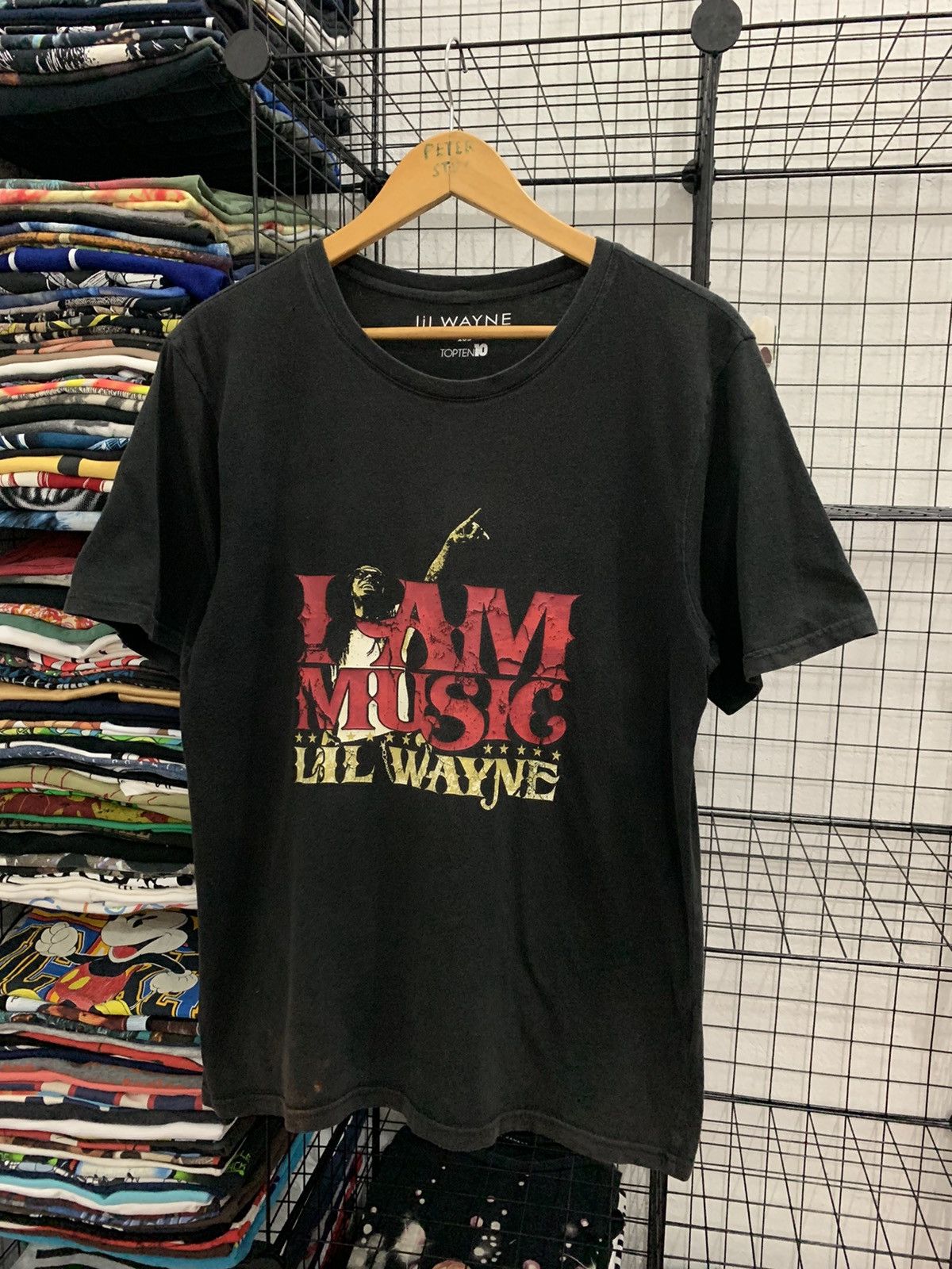 Band Tees 2015 LIL WAYNE “I AM MUSIC” T-SHIRT Size US M / EU 48-50 / 2 - 1 Thumbnail