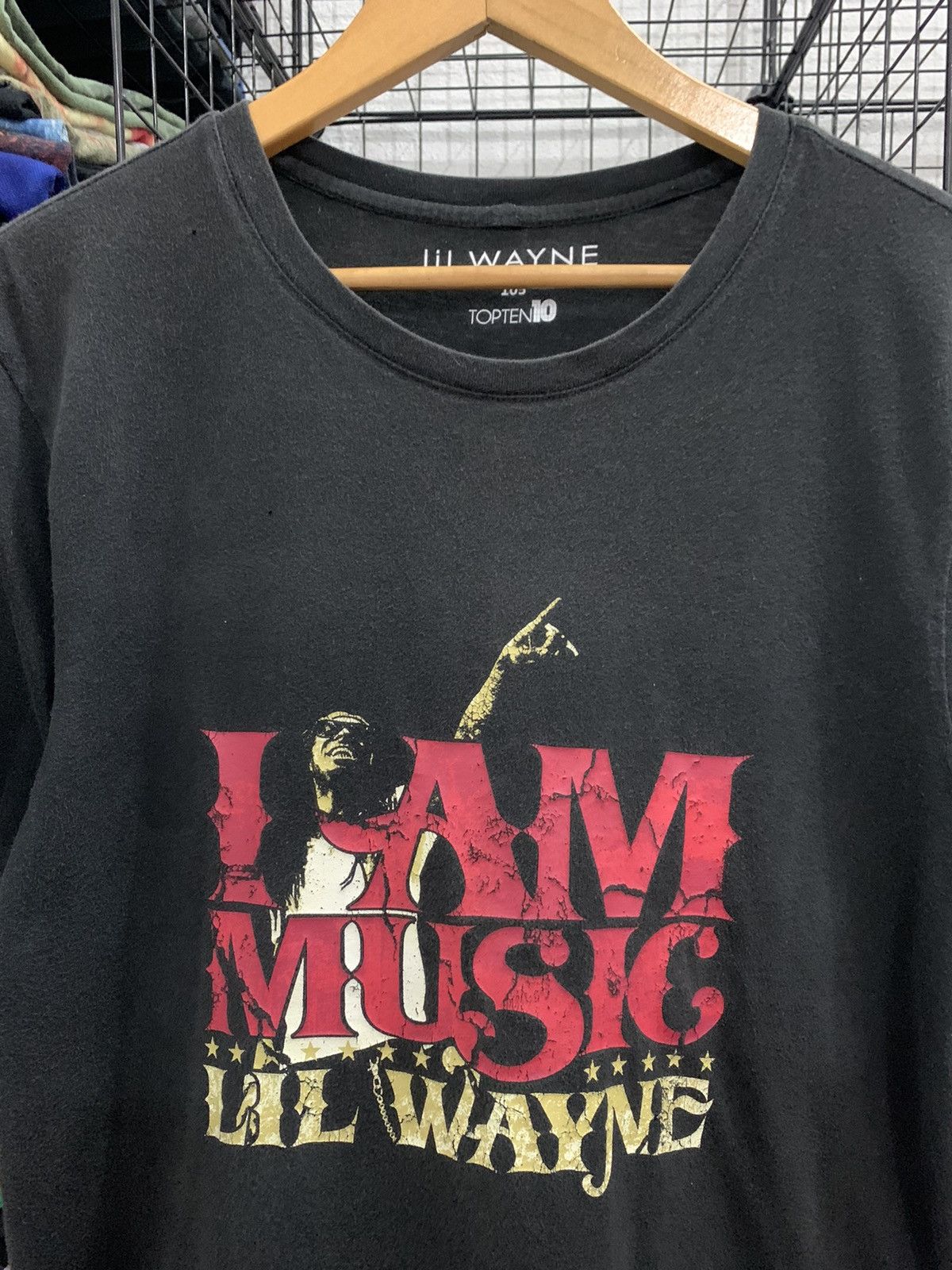 Band Tees 2015 LIL WAYNE “I AM MUSIC” T-SHIRT Size US M / EU 48-50 / 2 - 2 Thumbnail