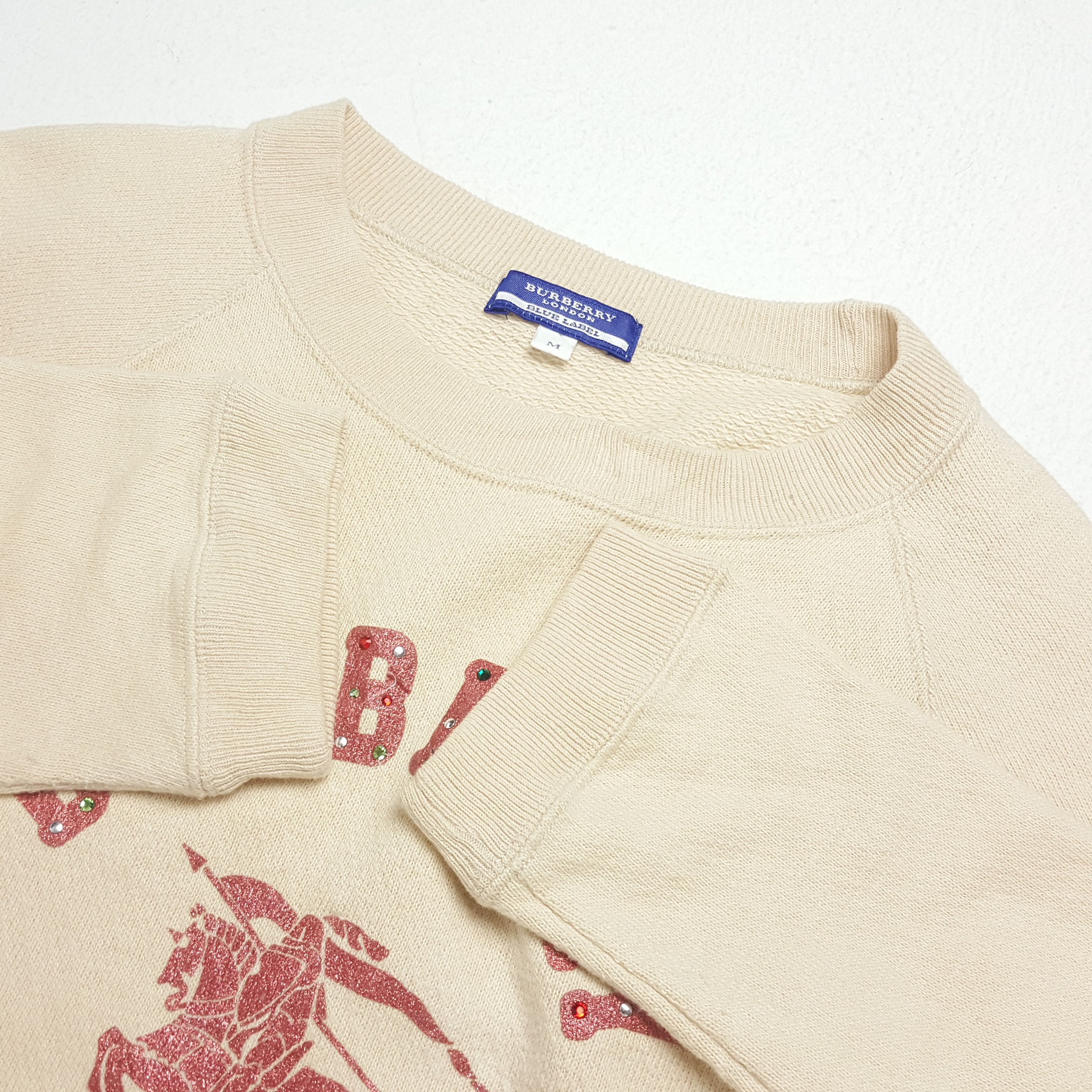 Burberry × Vintage BURBERRY LONDON BLUE LABEL Tshirt Size S / US 4 / IT 40 - 6 Thumbnail