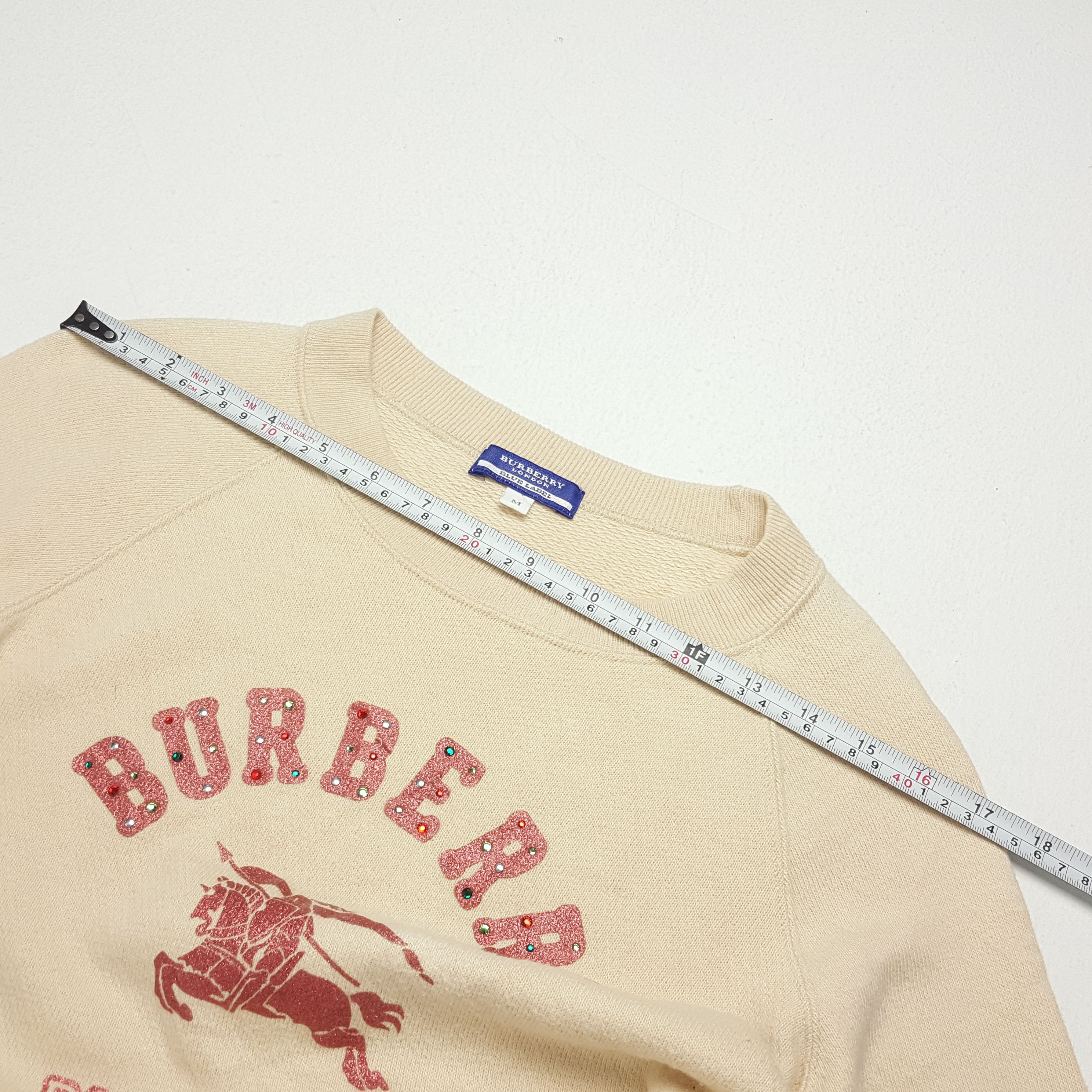Burberry × Vintage BURBERRY LONDON BLUE LABEL Tshirt Size S / US 4 / IT 40 - 4 Thumbnail