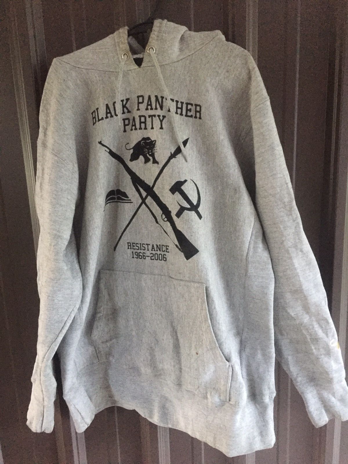 Other ❗️Rare ❗️Black Panther Party Reverse Weave Hoddie Size US M / EU 48-50 / 2 - 1 Thumbnail