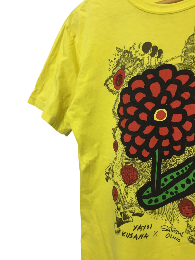 Japanese Brand × Takashi Murakami × Yayoi Kusama Vintage 24 Hours Television Yayoi Kusama Love Forever Shirt Size US S / EU 44-46 / 1 - 4 Thumbnail