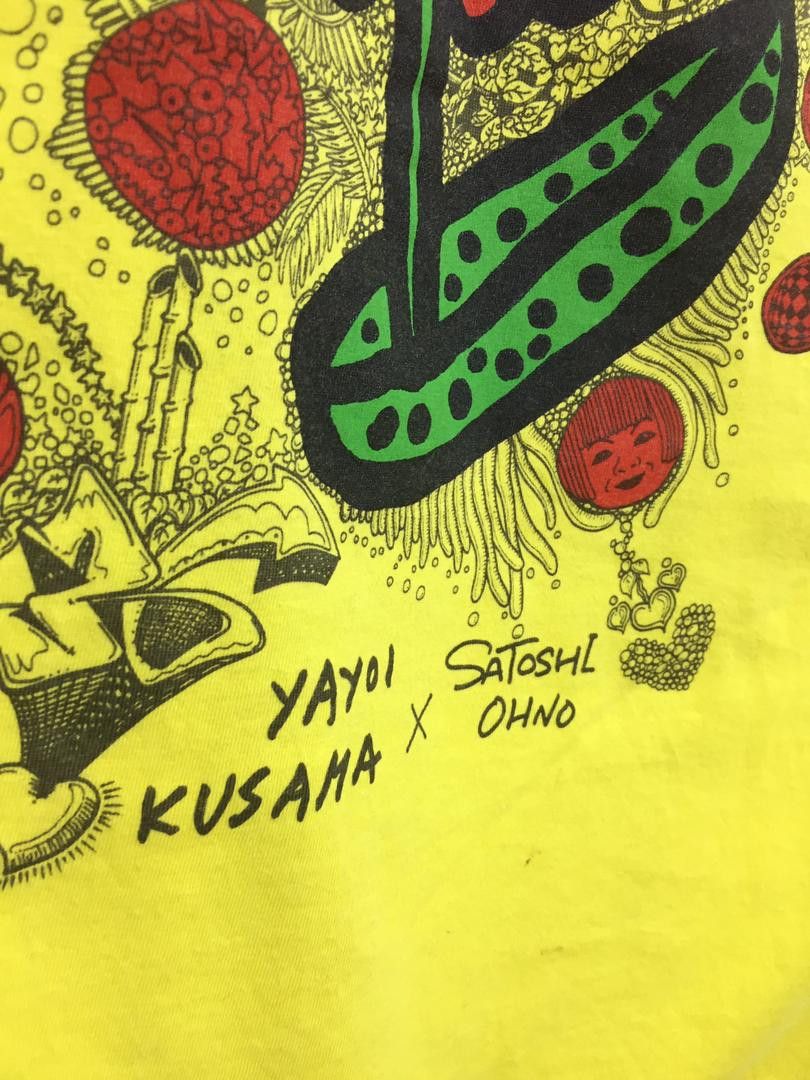 Japanese Brand × Takashi Murakami × Yayoi Kusama Vintage 24 Hours Television Yayoi Kusama Love Forever Shirt Size US S / EU 44-46 / 1 - 6 Thumbnail