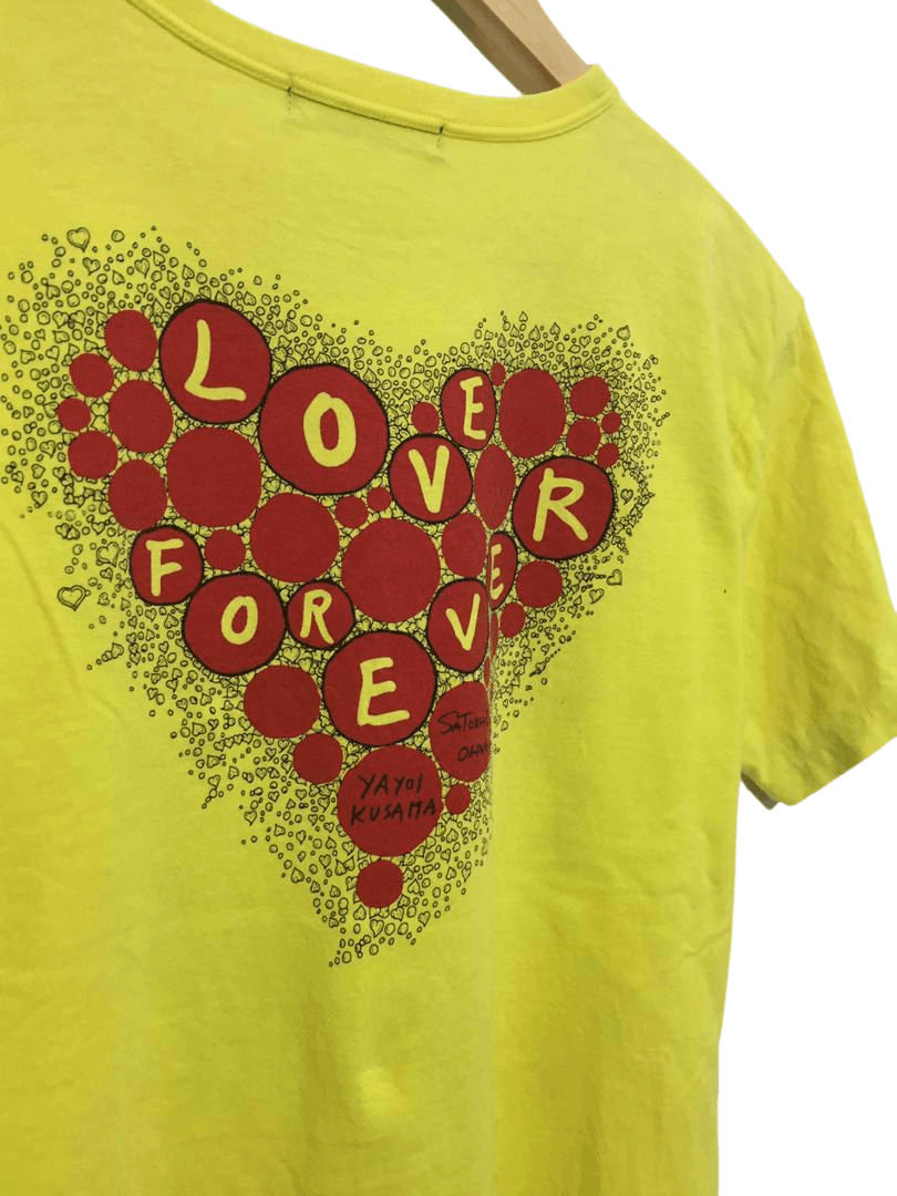 Japanese Brand × Takashi Murakami × Yayoi Kusama Vintage 24 Hours Television Yayoi Kusama Love Forever Shirt Size US S / EU 44-46 / 1 - 11 Thumbnail