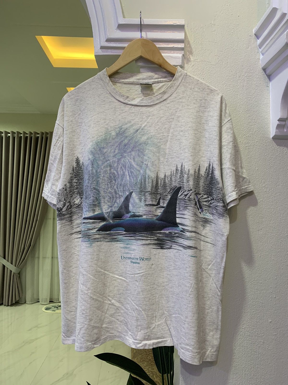 Habitat Vintage Underwater World Singapore x Habitat T-Shirt Size US M / EU 48-50 / 2 - 1 Thumbnail