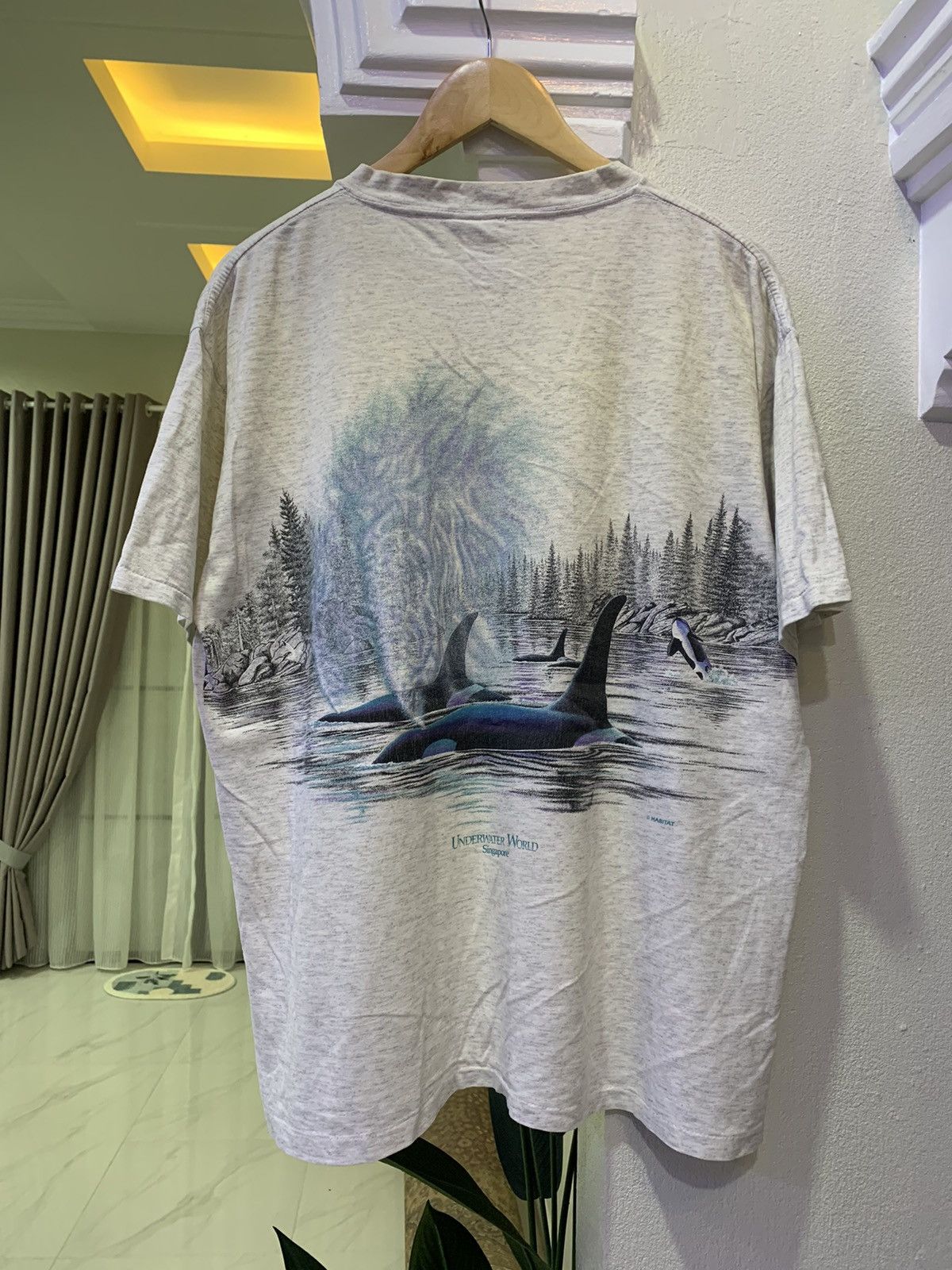 Habitat Vintage Underwater World Singapore x Habitat T-Shirt Size US M / EU 48-50 / 2 - 2 Thumbnail