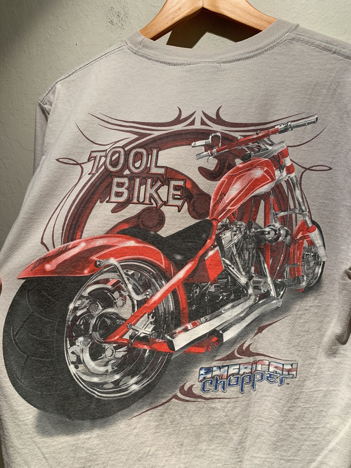 Other *RARE* Vintage American Chopper Tool Bike Center Logo Shirt Size US M / EU 48-50 / 2 - 4 Thumbnail