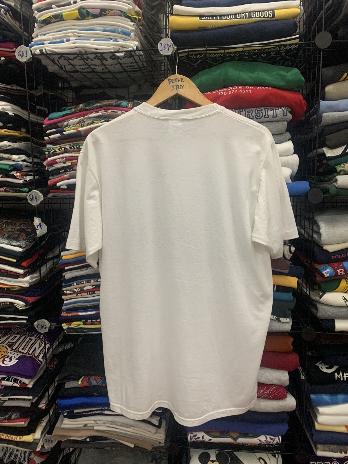 Vintage VINTAGE 90’s JAMES WHITE T-SHIRT Size US XL / EU 56 / 4 - 4 Thumbnail